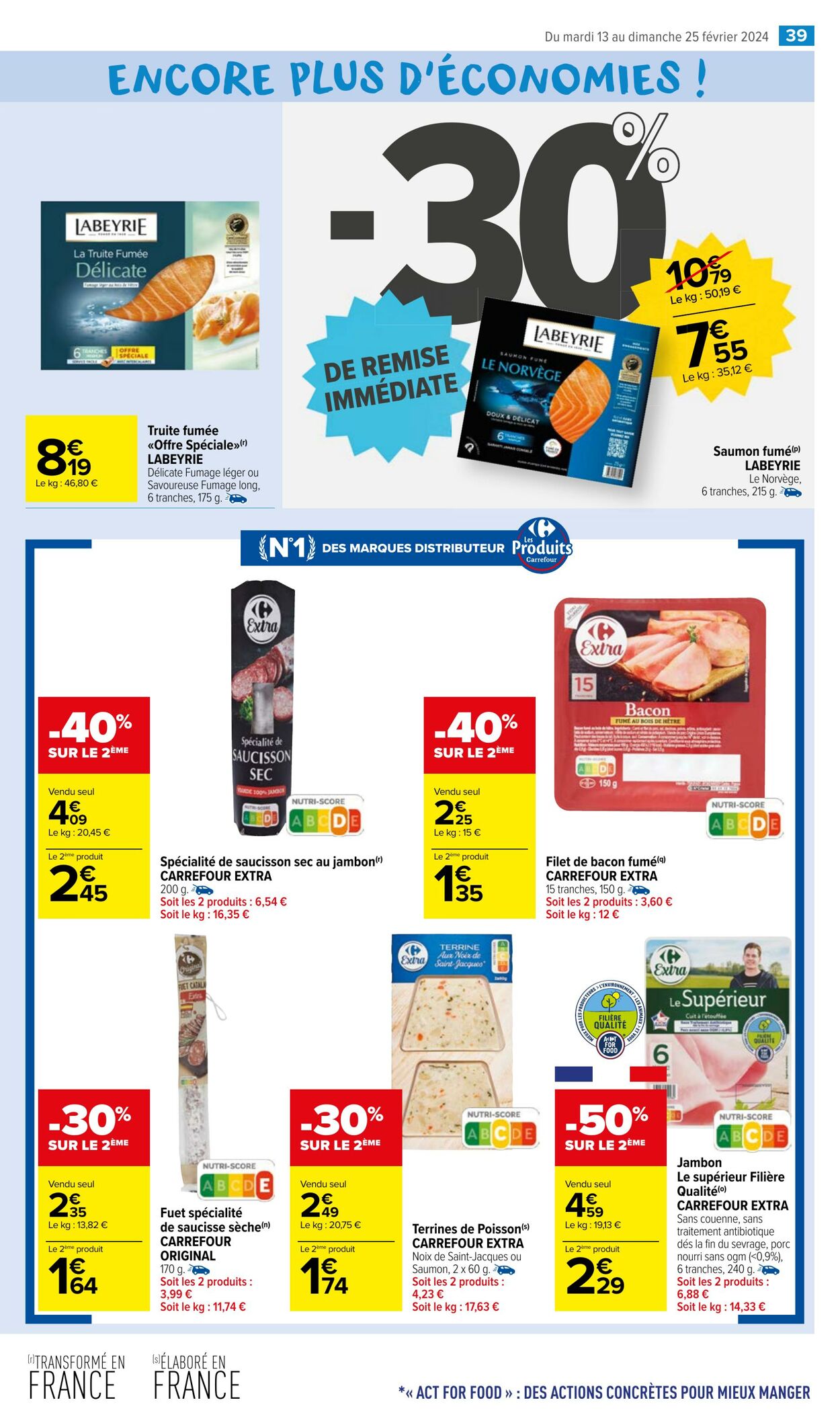 Catalogue Carrefour Market 13.02.2024 - 25.02.2024