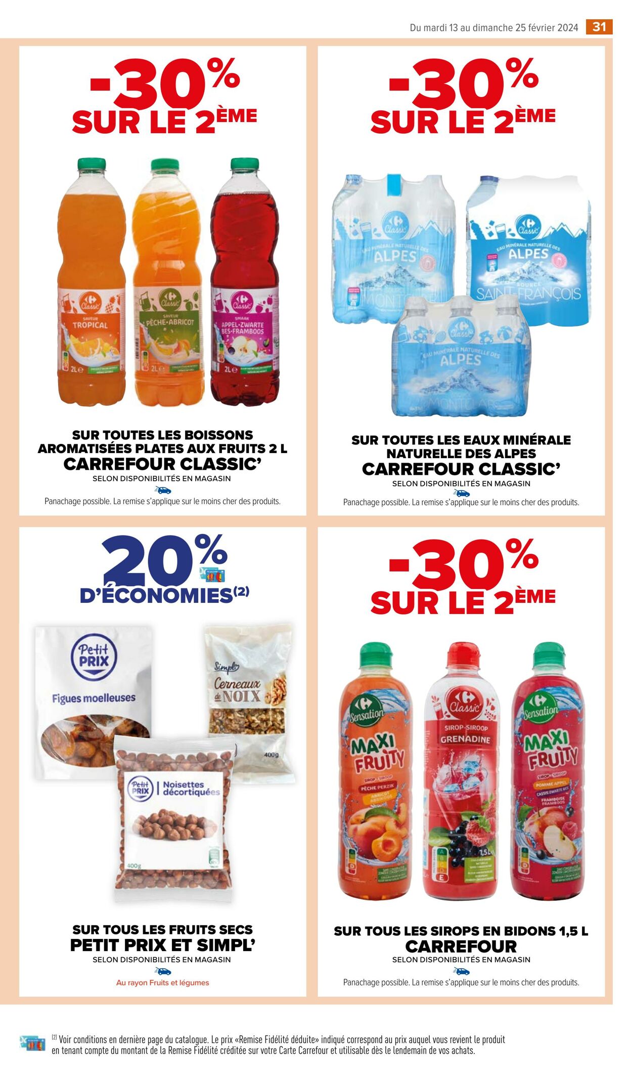 Catalogue Carrefour Market 13.02.2024 - 25.02.2024