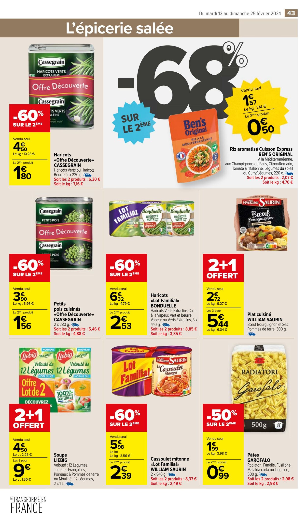 Catalogue Carrefour Market 13.02.2024 - 25.02.2024