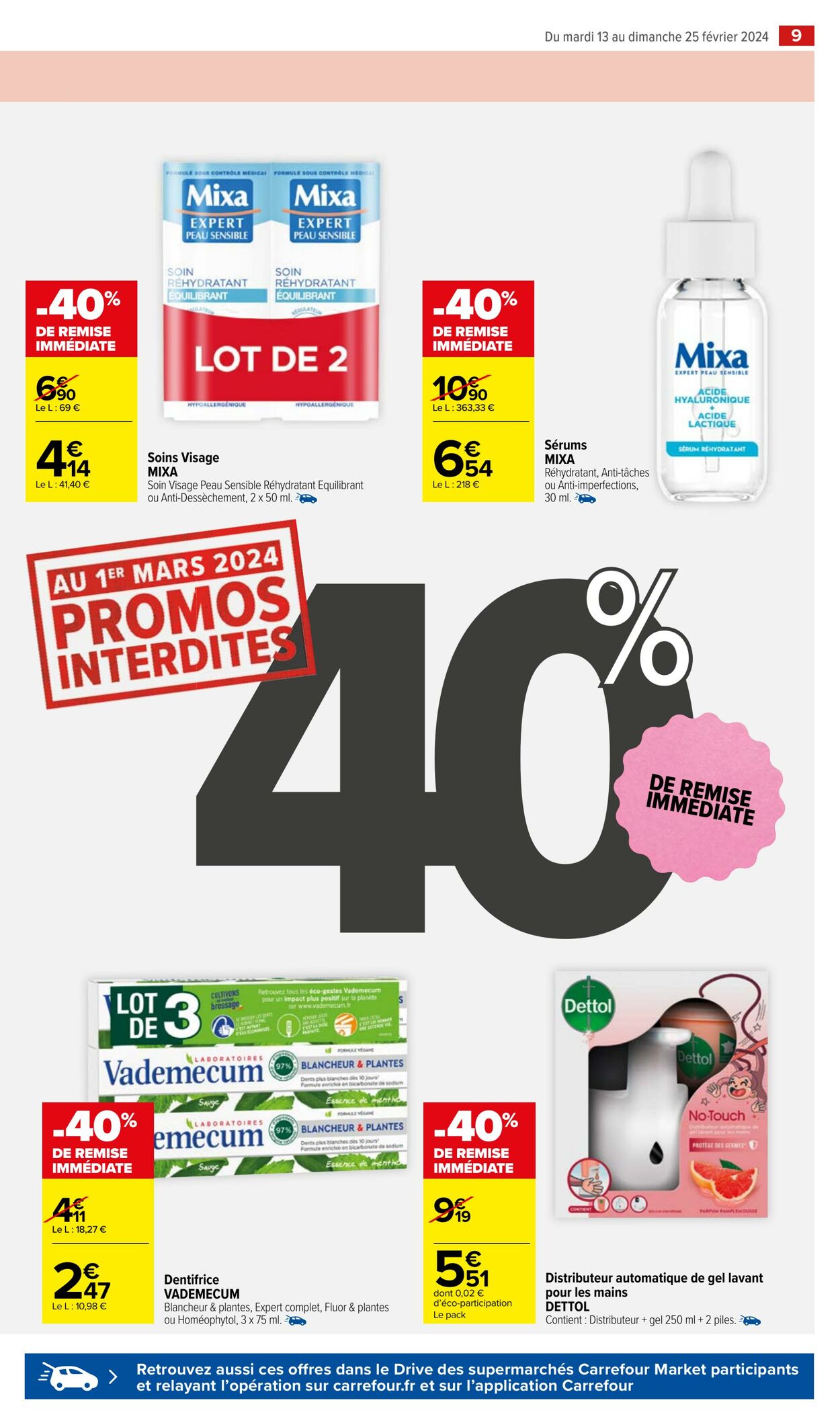 Catalogue Carrefour Market 13.02.2024 - 25.02.2024