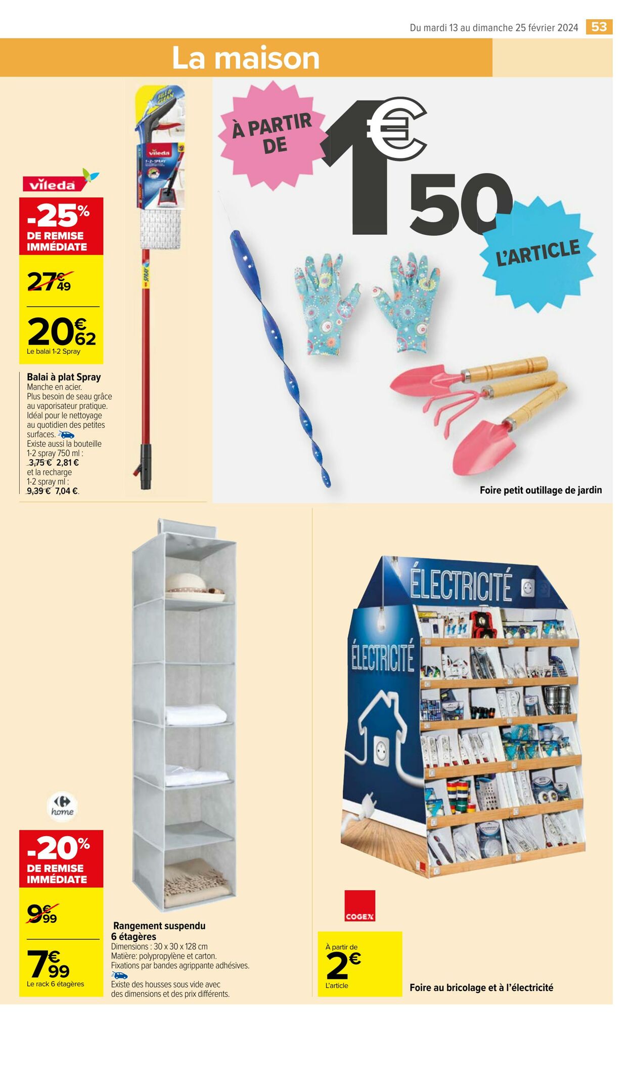 Catalogue Carrefour Market 13.02.2024 - 25.02.2024