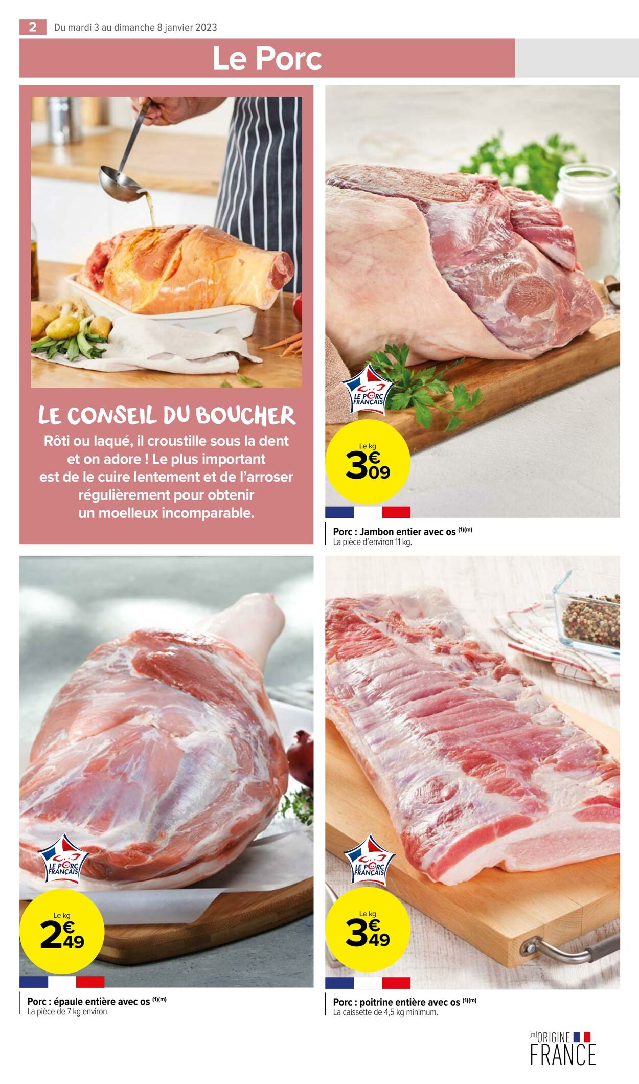 Catalogue Carrefour Market 03.01.2023 - 08.01.2023