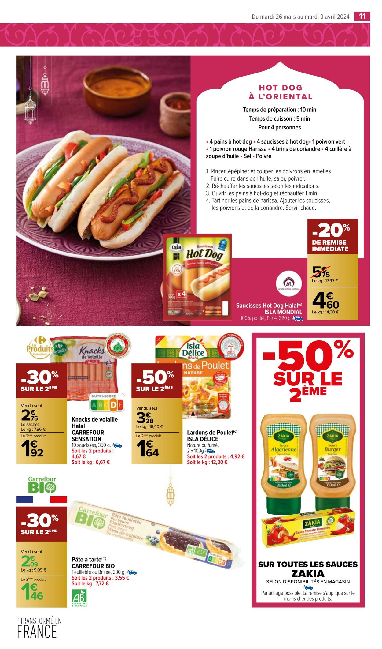 Catalogue Carrefour Market 26.03.2024 - 09.04.2024