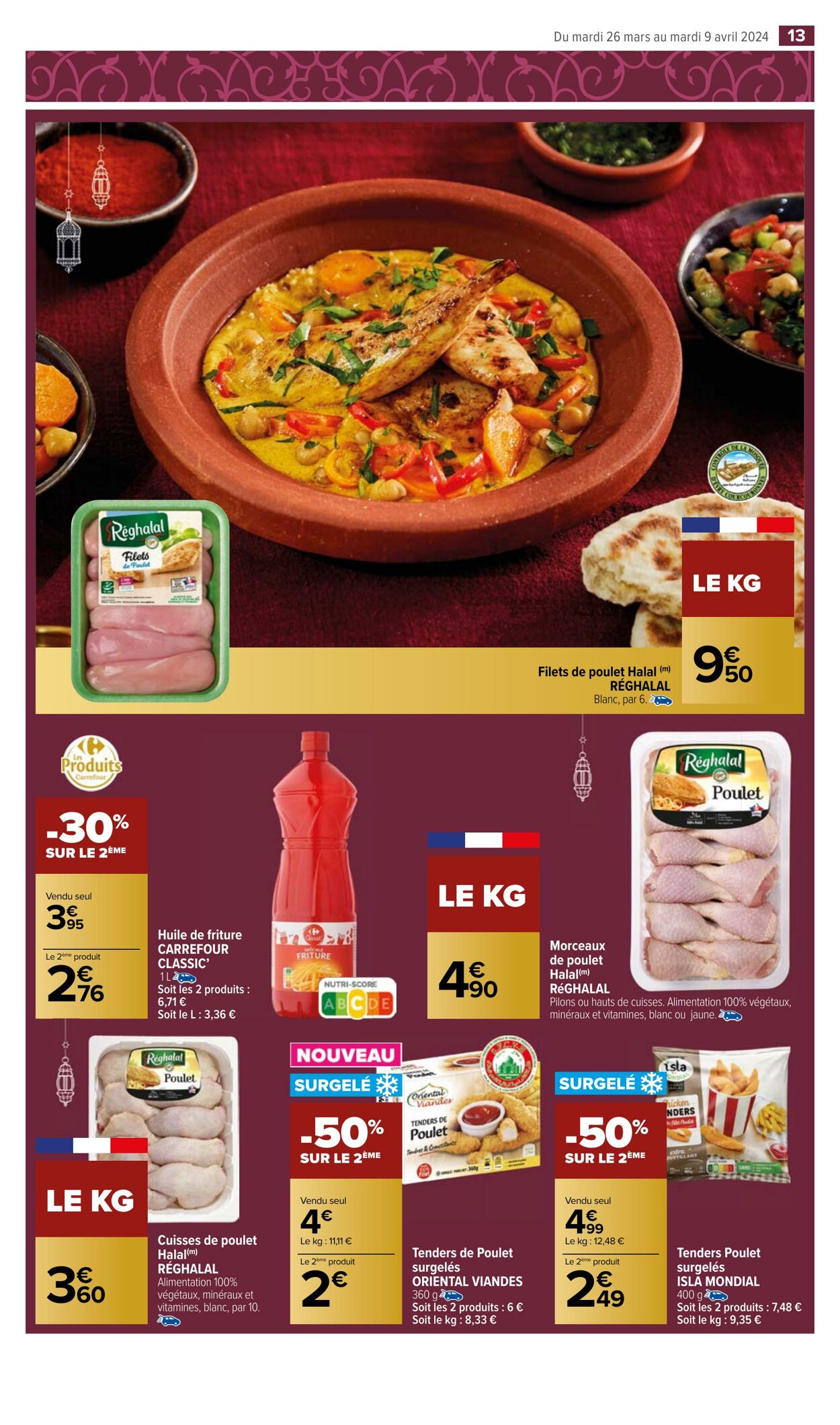 Catalogue Carrefour Market 26.03.2024 - 09.04.2024