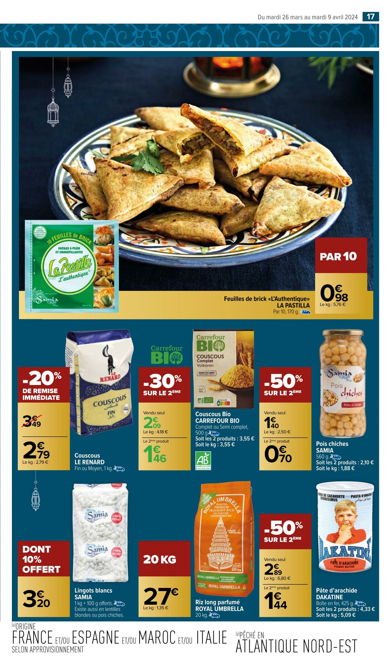 Catalogue Carrefour Market 26.03.2024 - 09.04.2024