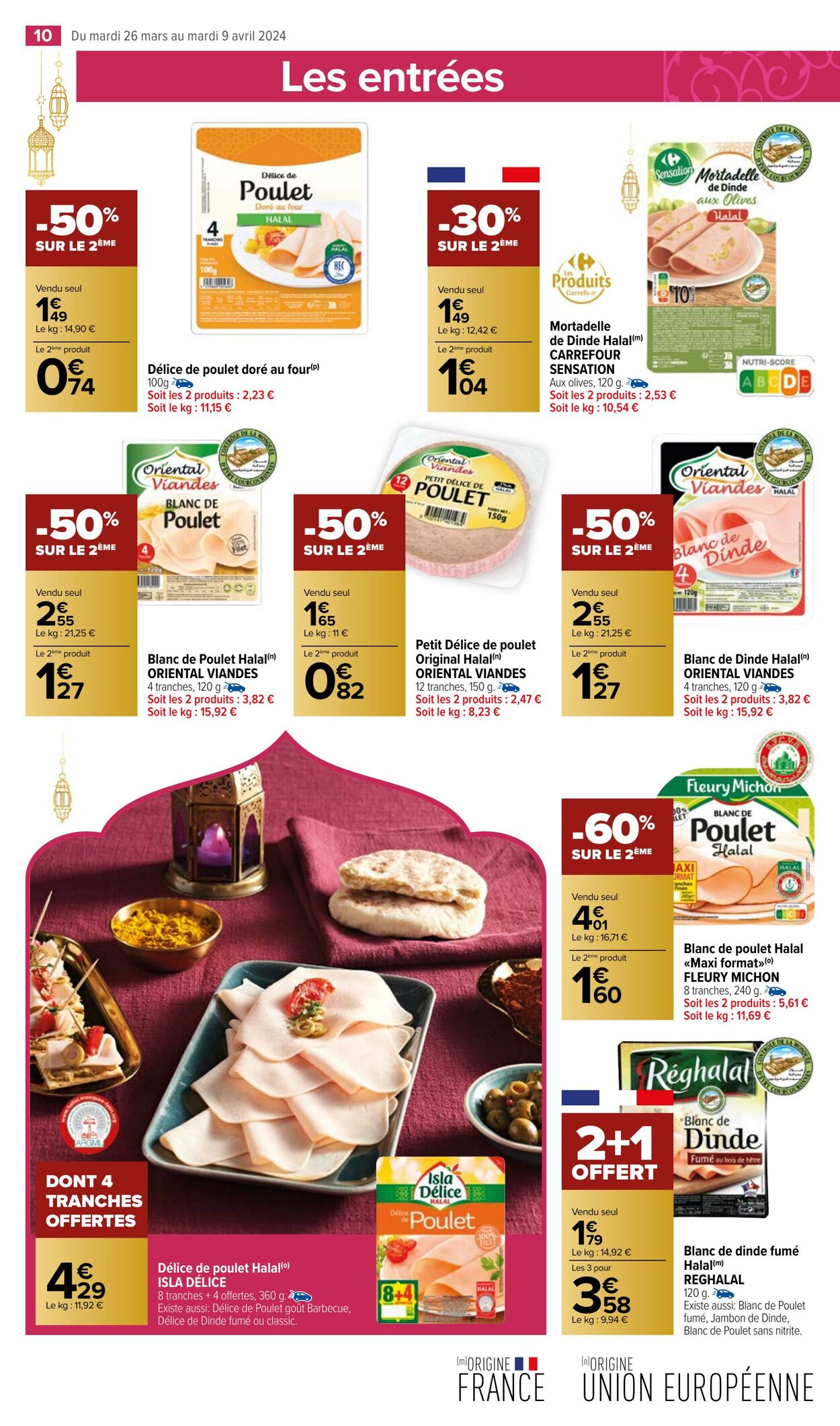 Catalogue Carrefour Market 26.03.2024 - 09.04.2024