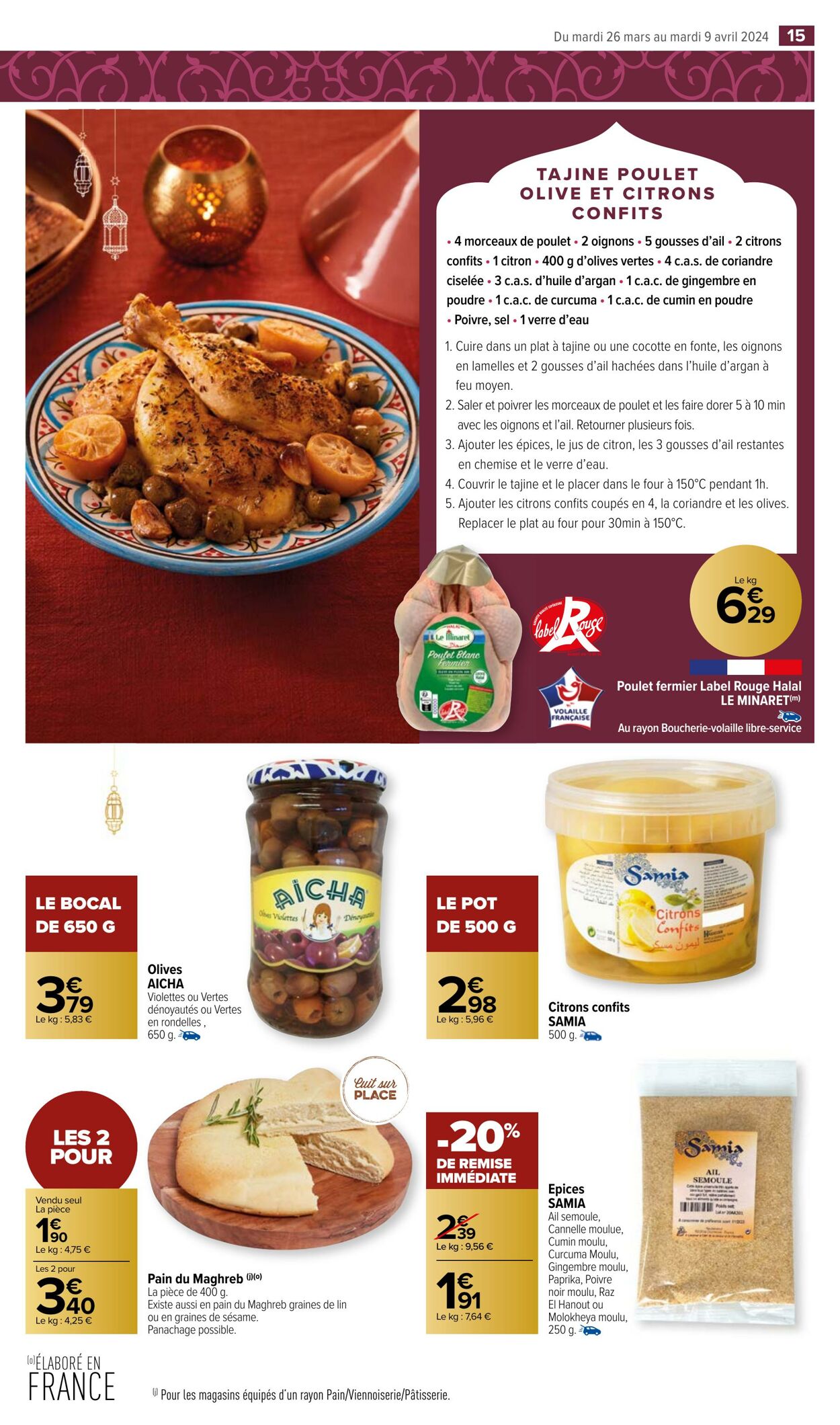 Catalogue Carrefour Market 26.03.2024 - 09.04.2024