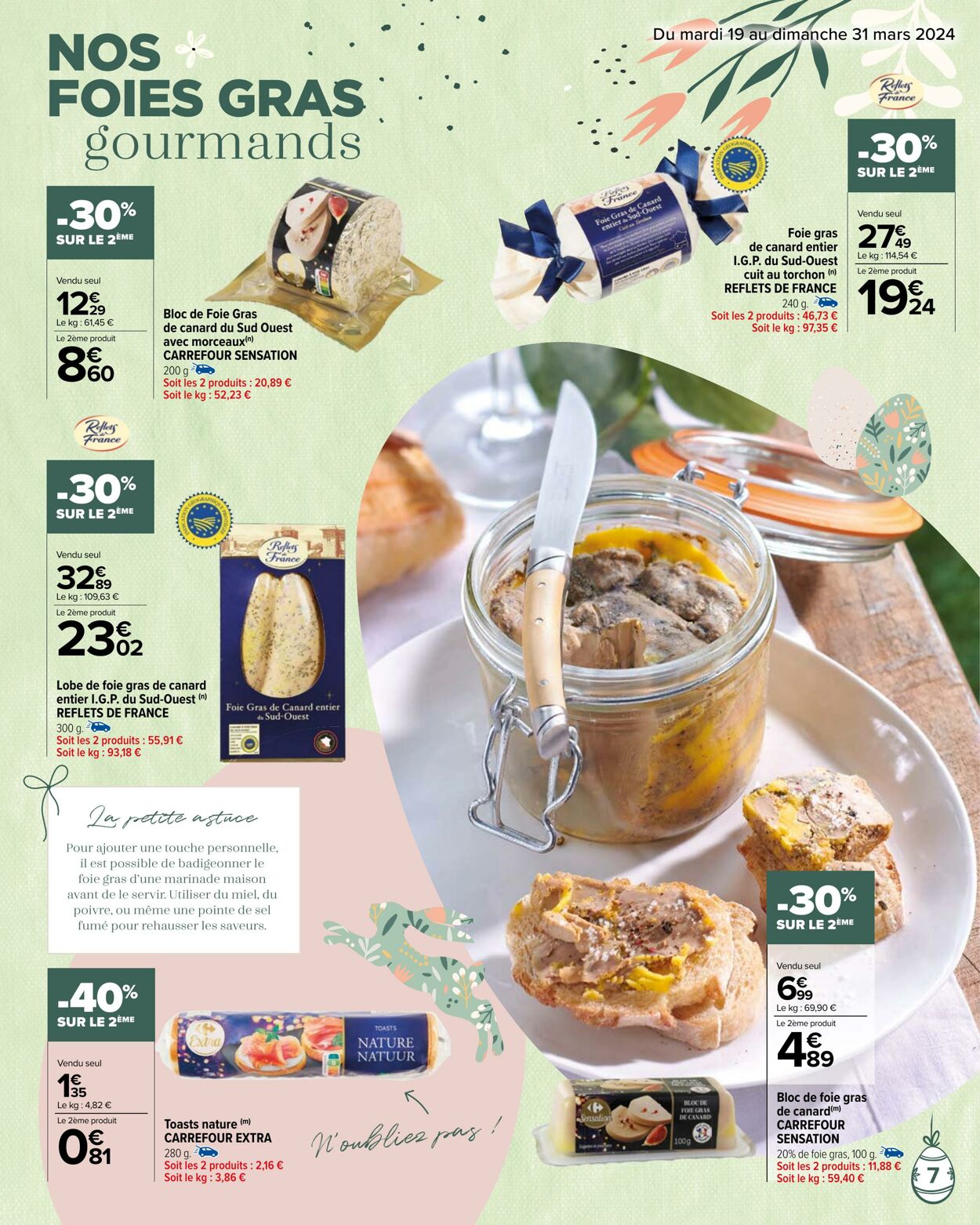 Catalogue Carrefour Market 19.03.2024 - 31.03.2024