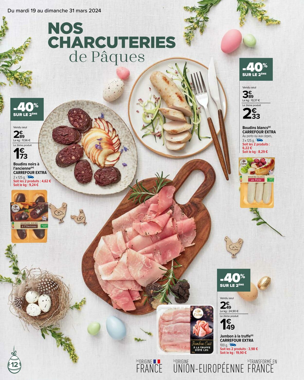 Catalogue Carrefour Market 19.03.2024 - 31.03.2024