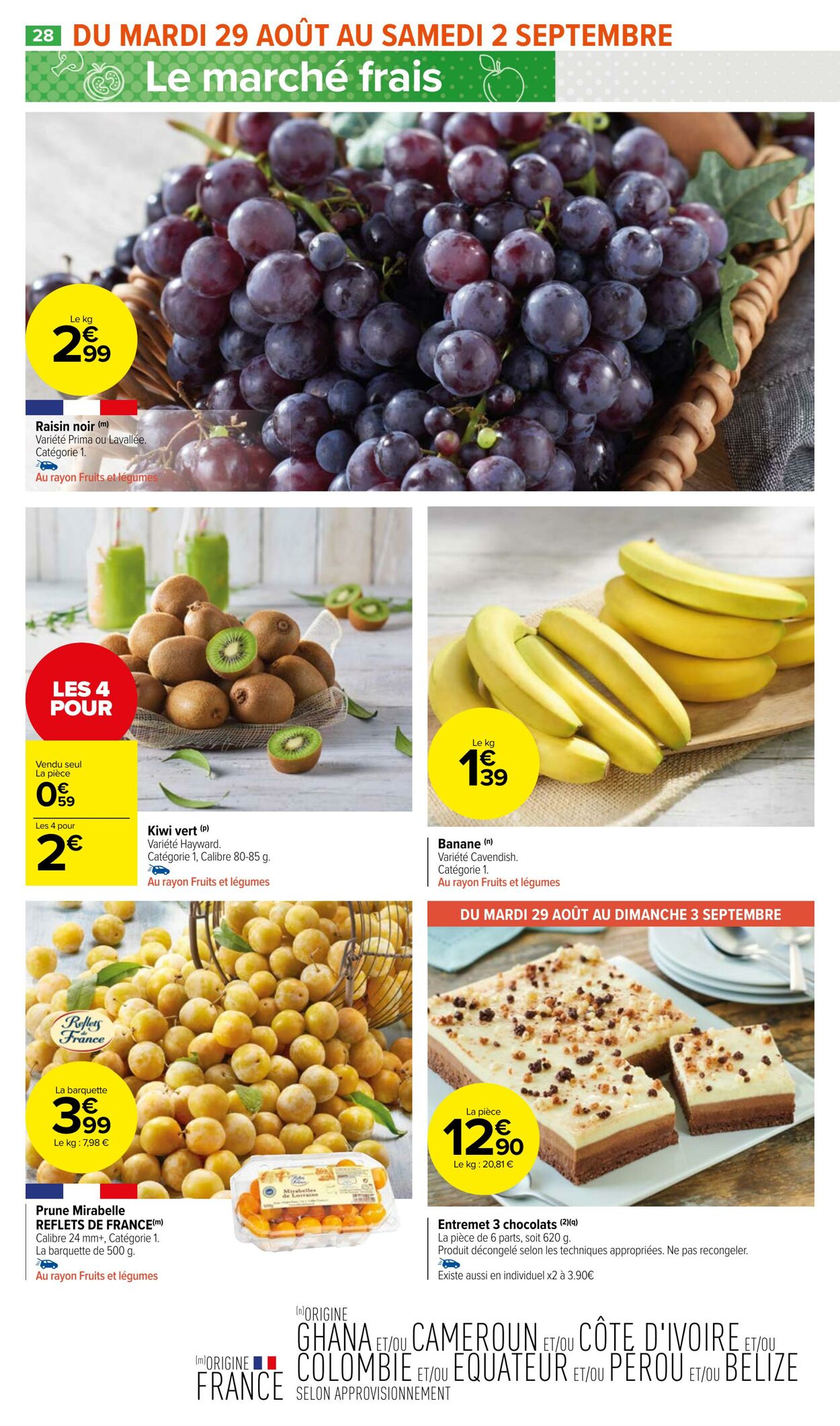 Catalogue Carrefour Market 29.08.2023 - 10.09.2023