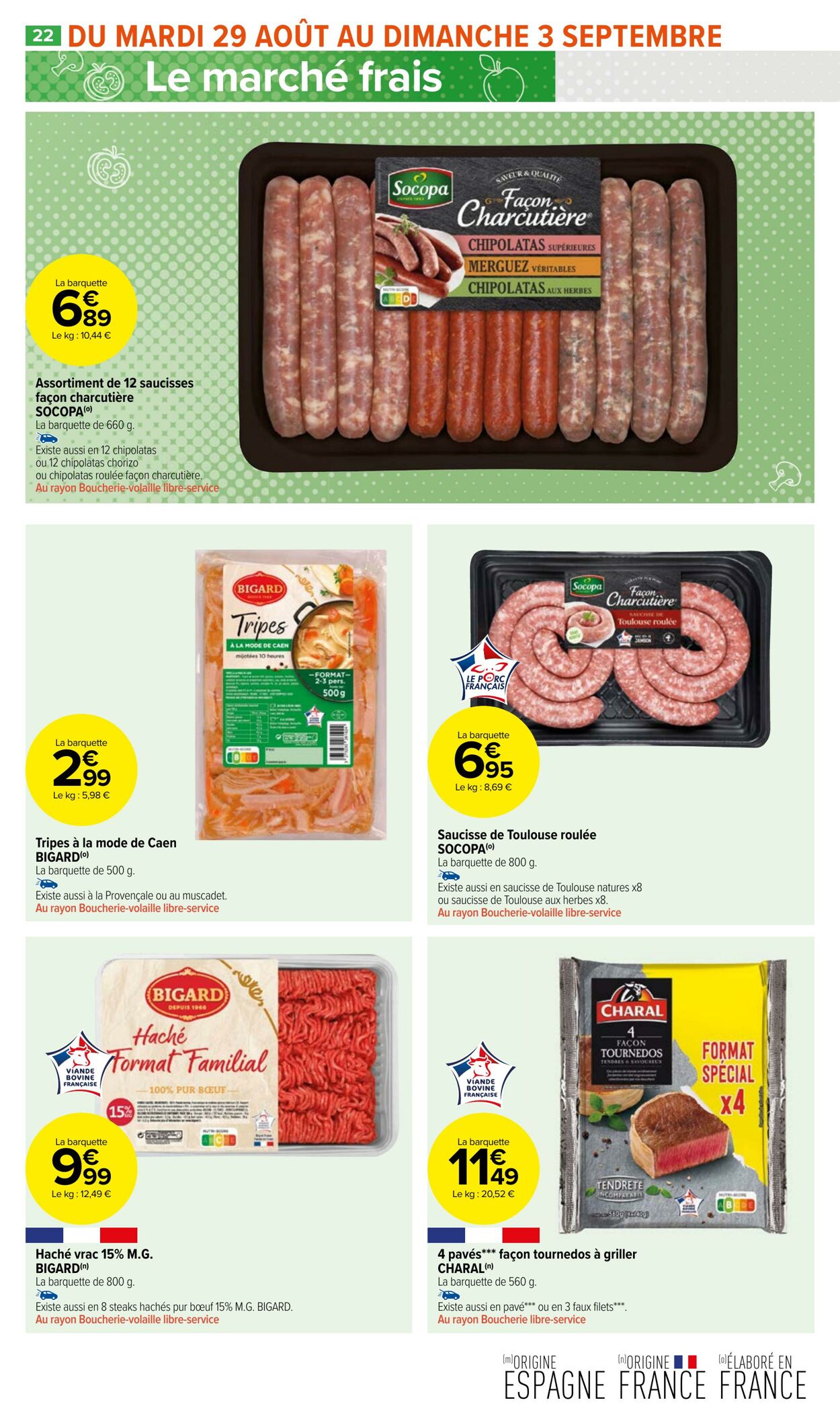 Catalogue Carrefour Market 29.08.2023 - 10.09.2023