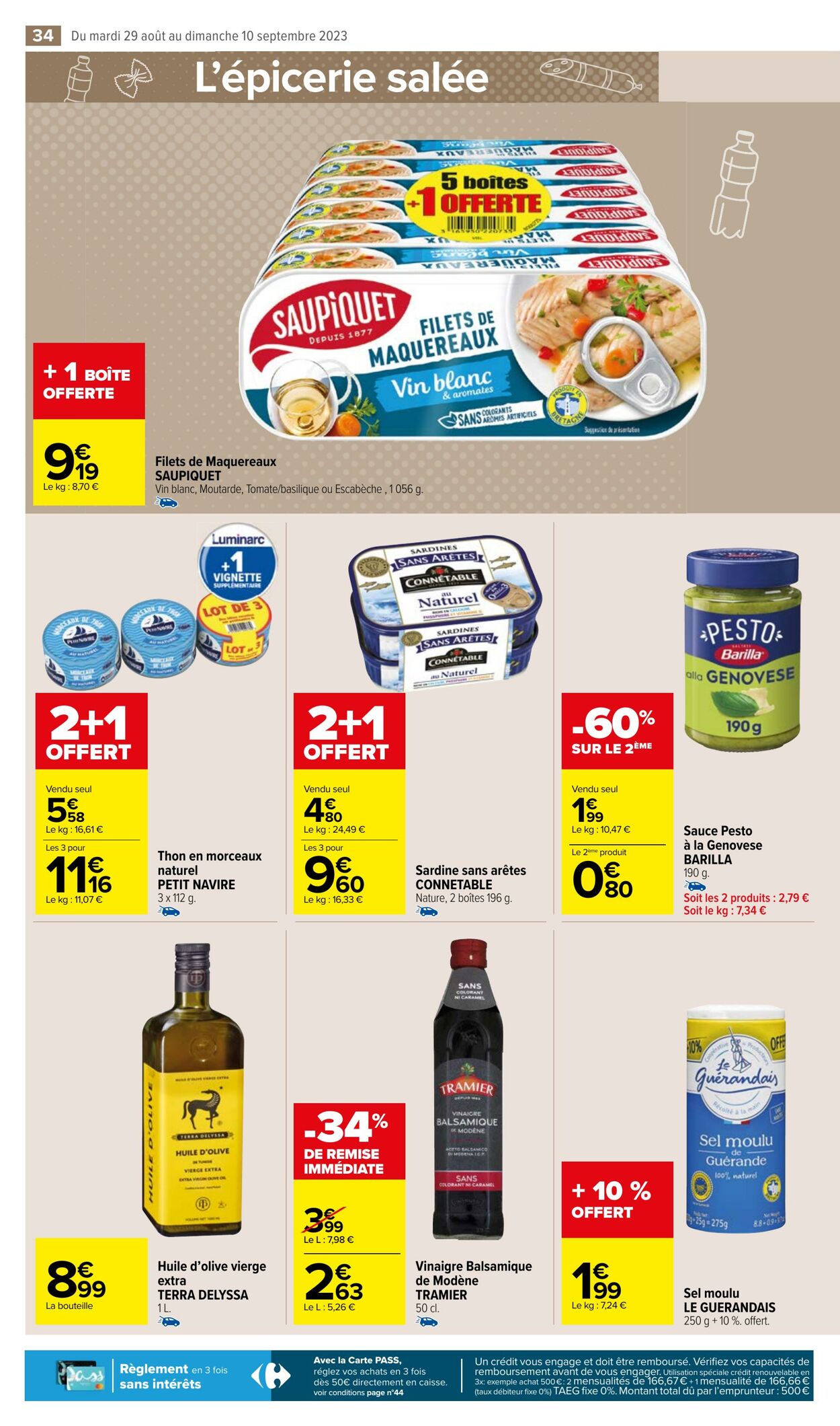 Catalogue Carrefour Market 29.08.2023 - 10.09.2023