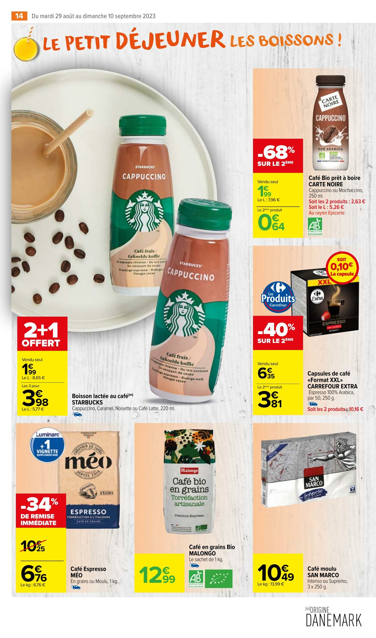 Catalogue Carrefour Market 29.08.2023 - 10.09.2023