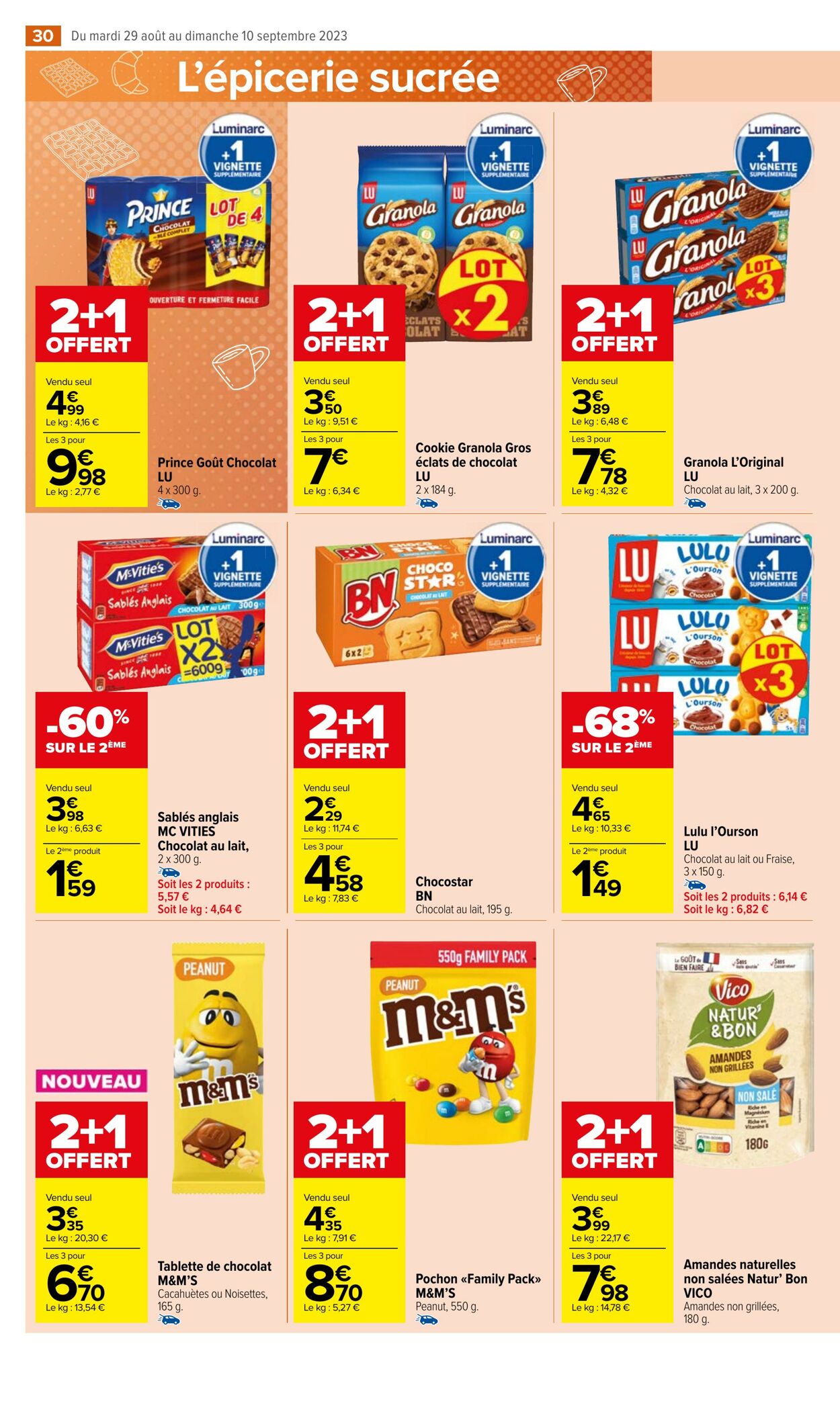 Catalogue Carrefour Market 29.08.2023 - 10.09.2023