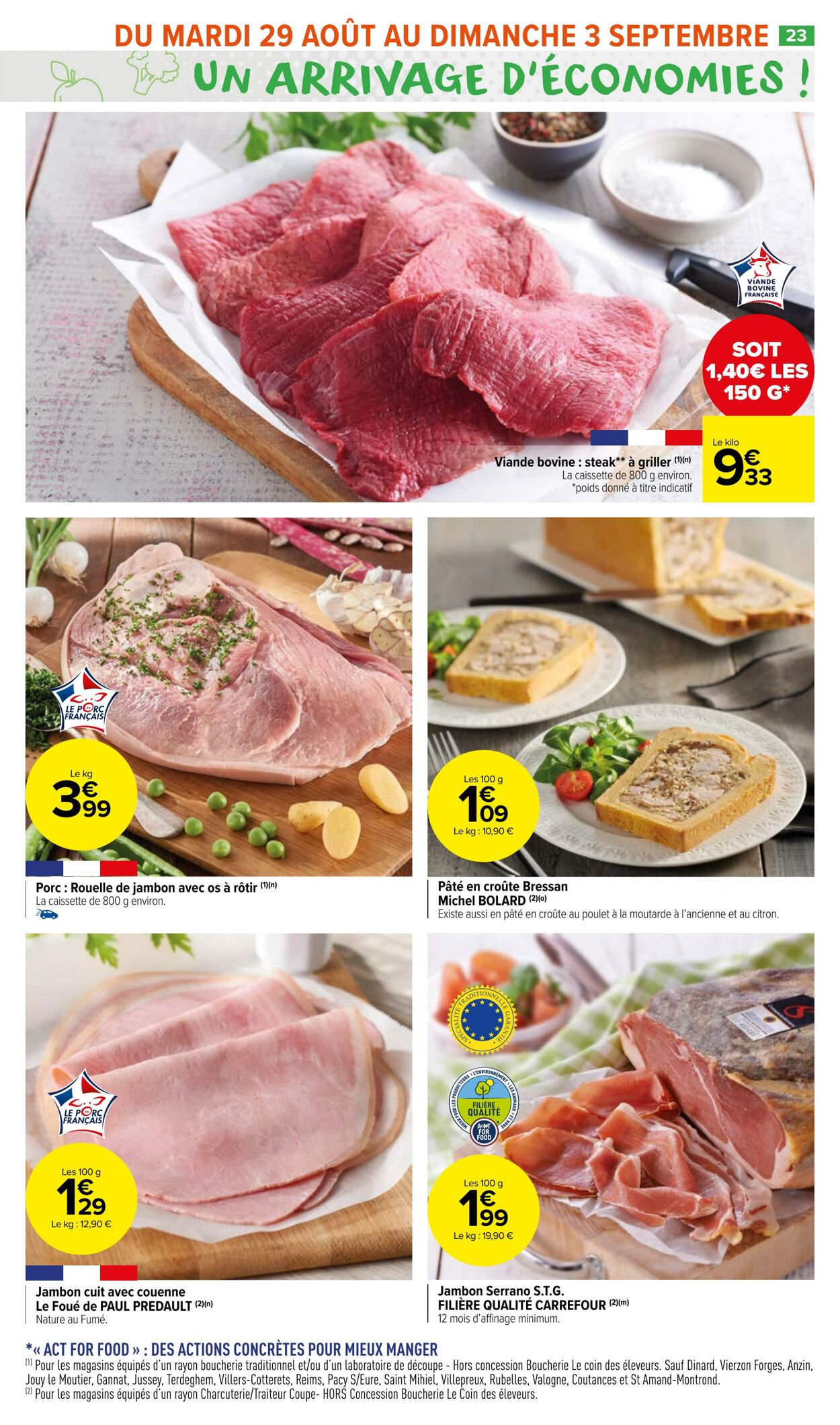 Catalogue Carrefour Market 29.08.2023 - 10.09.2023