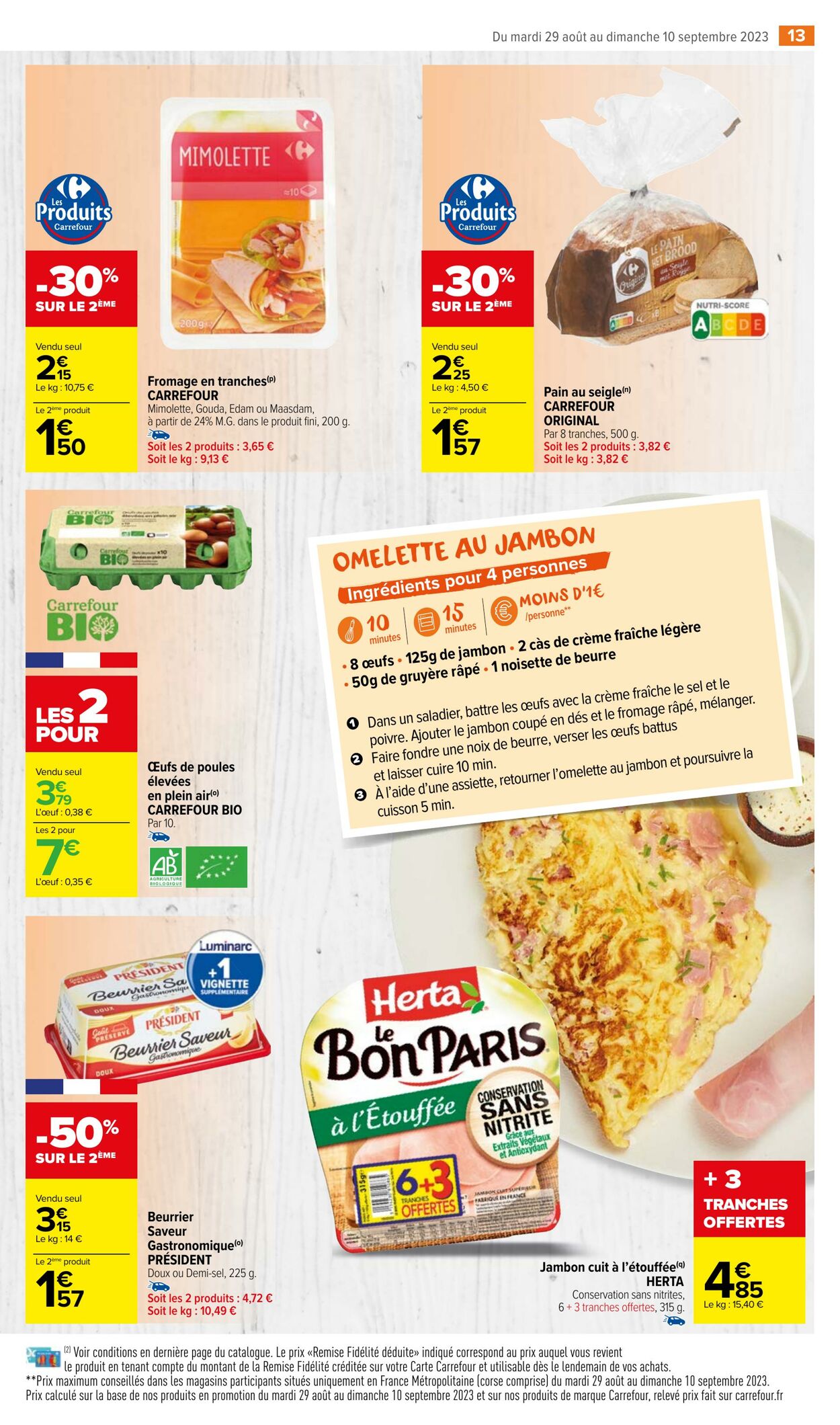 Catalogue Carrefour Market 29.08.2023 - 10.09.2023