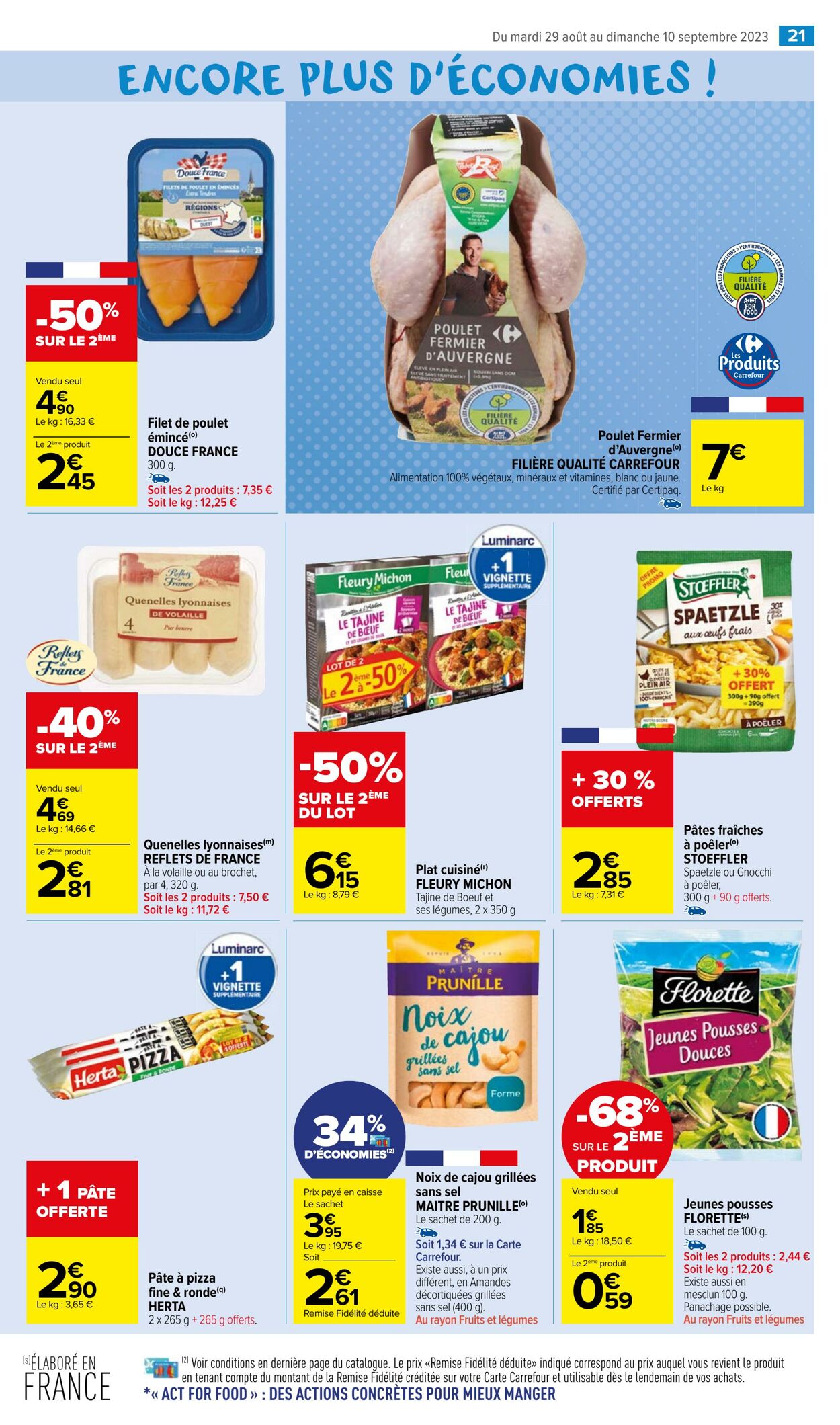 Catalogue Carrefour Market 29.08.2023 - 10.09.2023