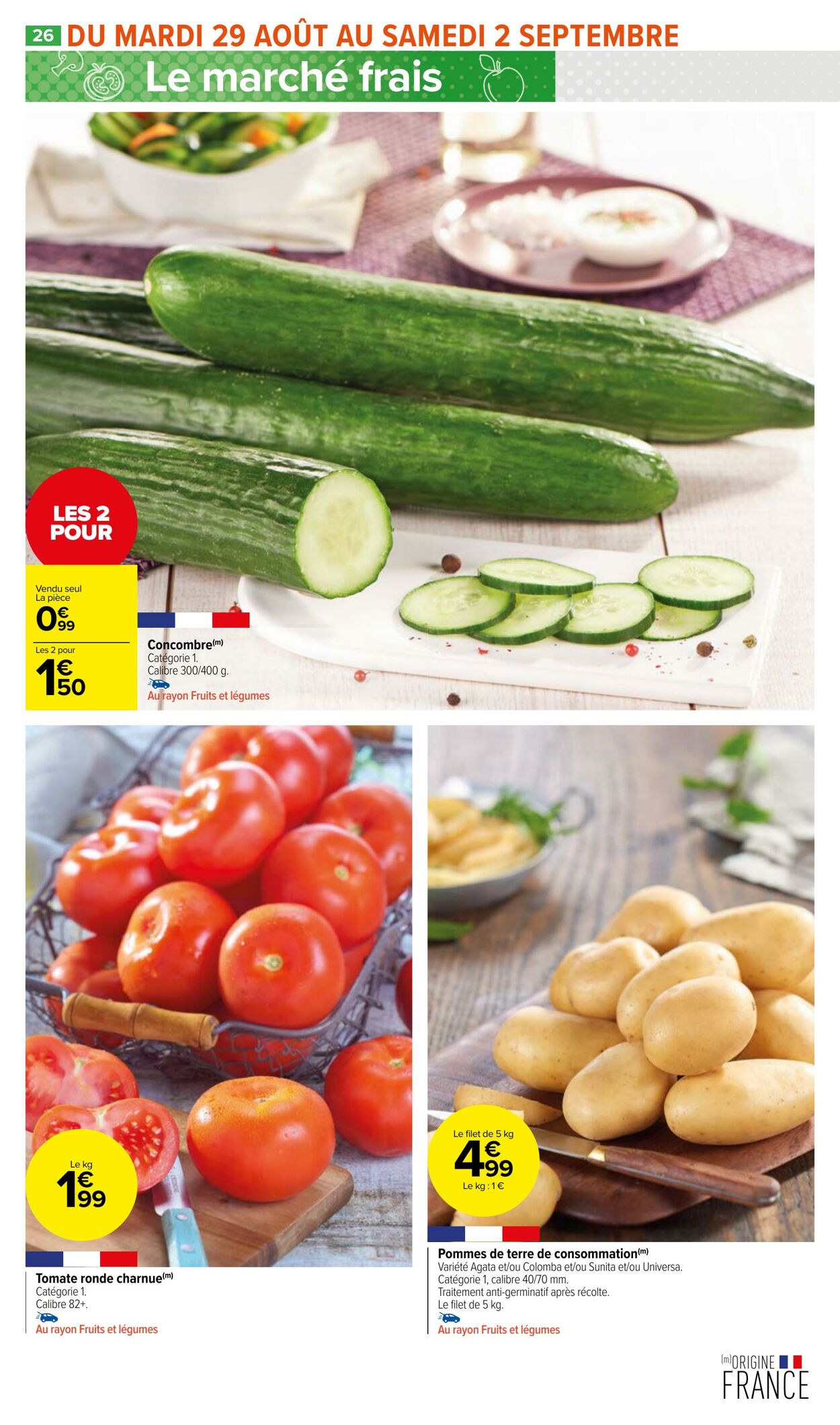 Catalogue Carrefour Market 29.08.2023 - 10.09.2023