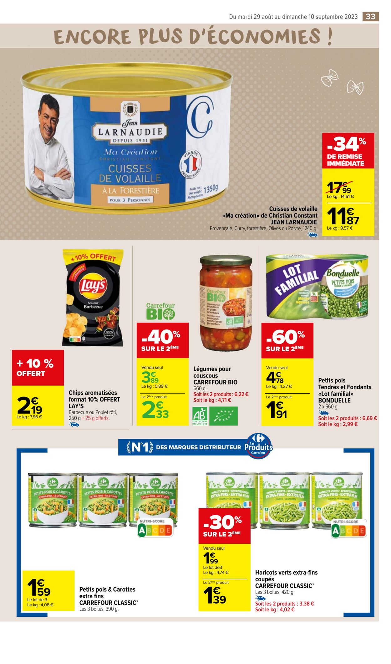 Catalogue Carrefour Market 29.08.2023 - 10.09.2023