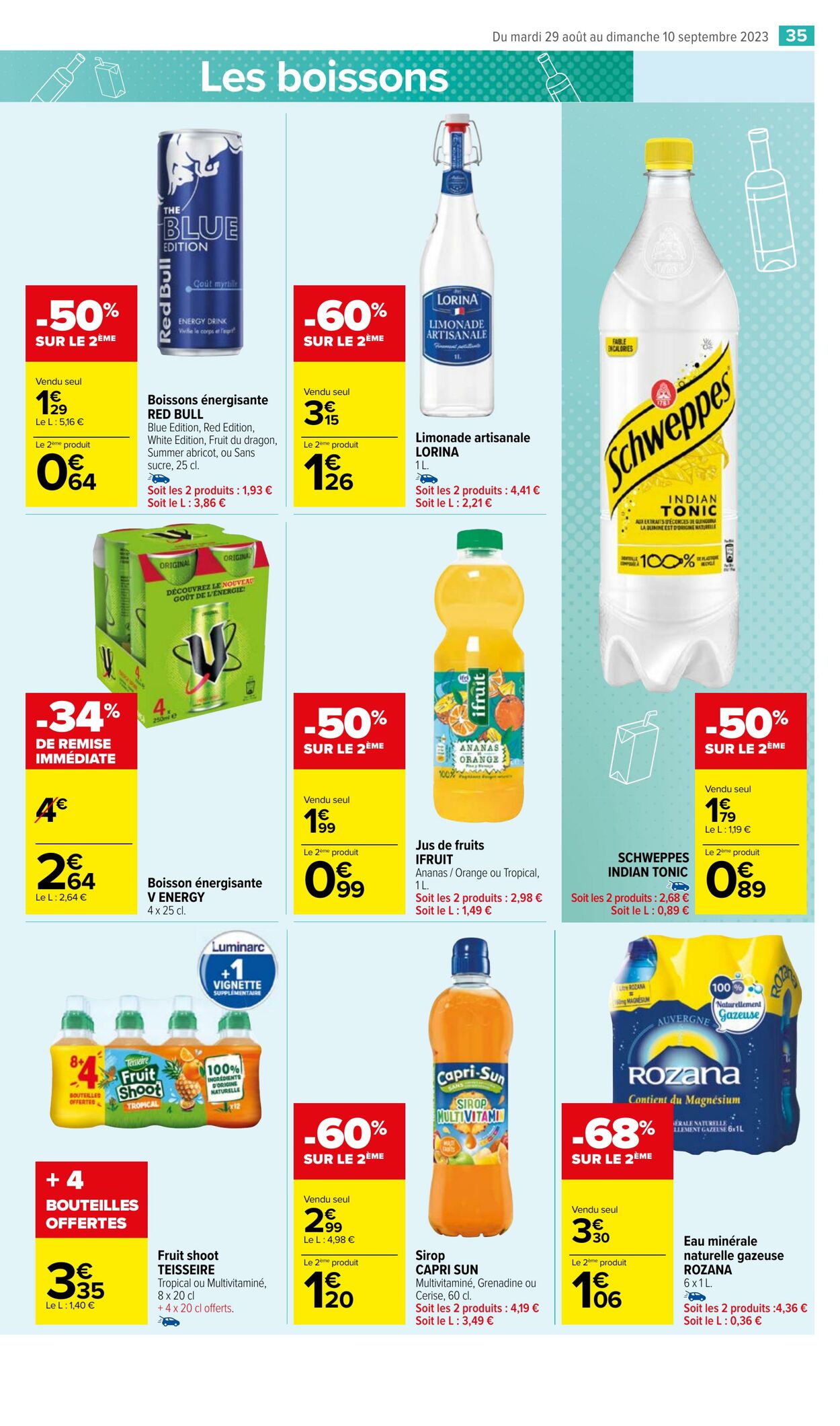 Catalogue Carrefour Market 29.08.2023 - 10.09.2023