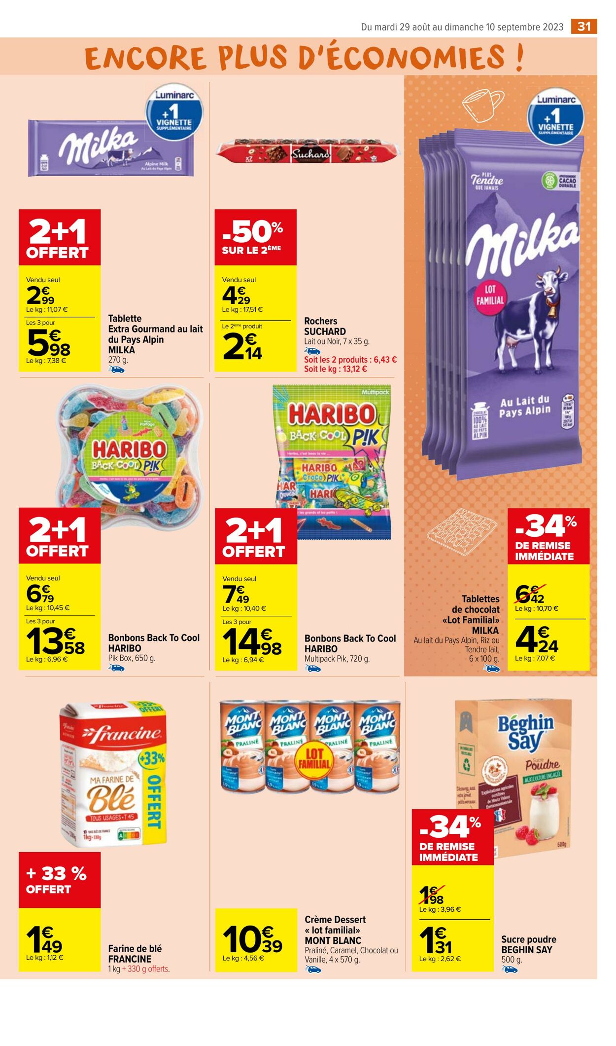 Catalogue Carrefour Market 29.08.2023 - 10.09.2023