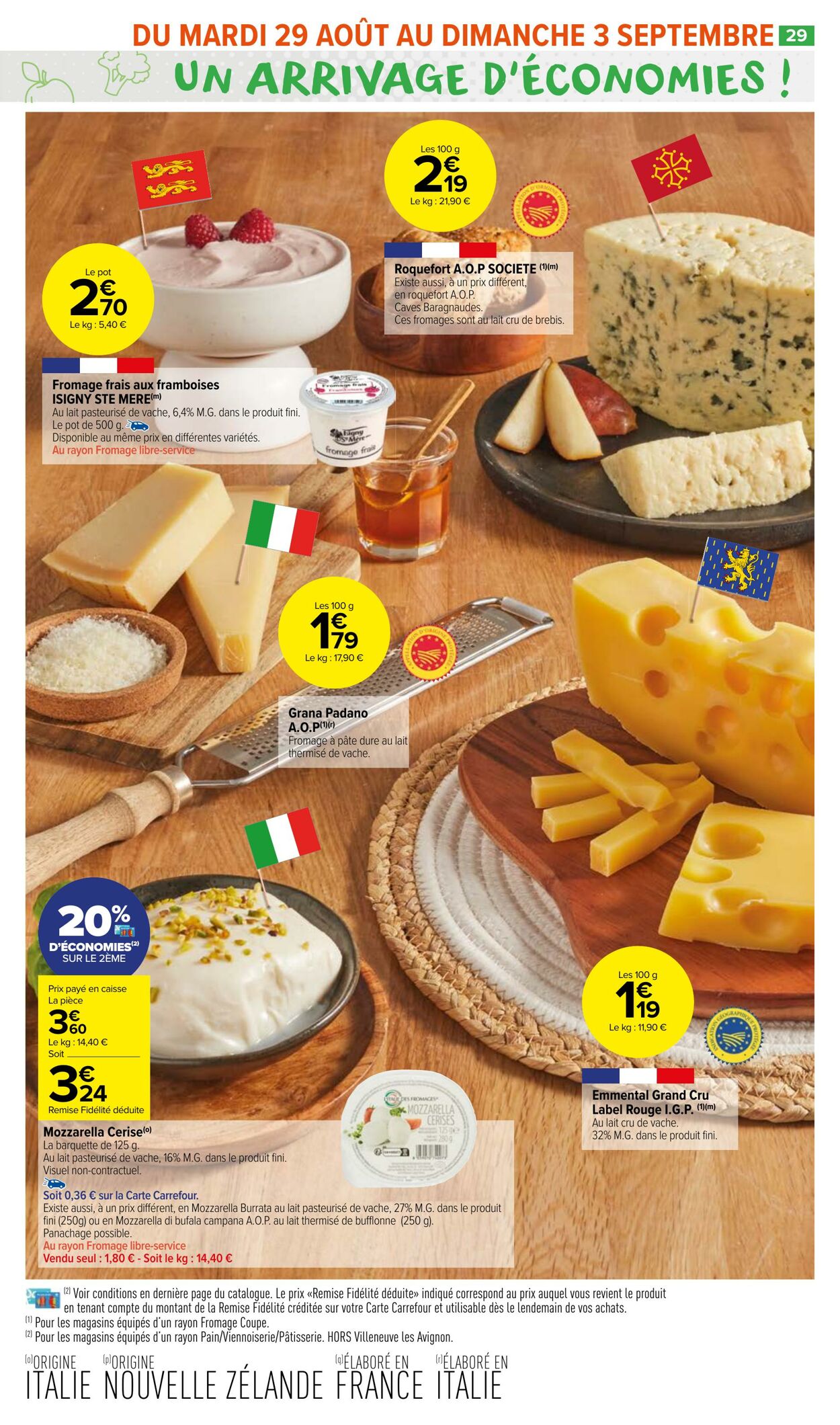 Catalogue Carrefour Market 29.08.2023 - 10.09.2023