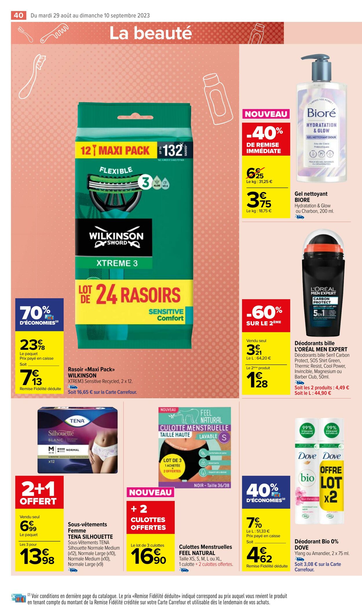 Catalogue Carrefour Market 29.08.2023 - 10.09.2023