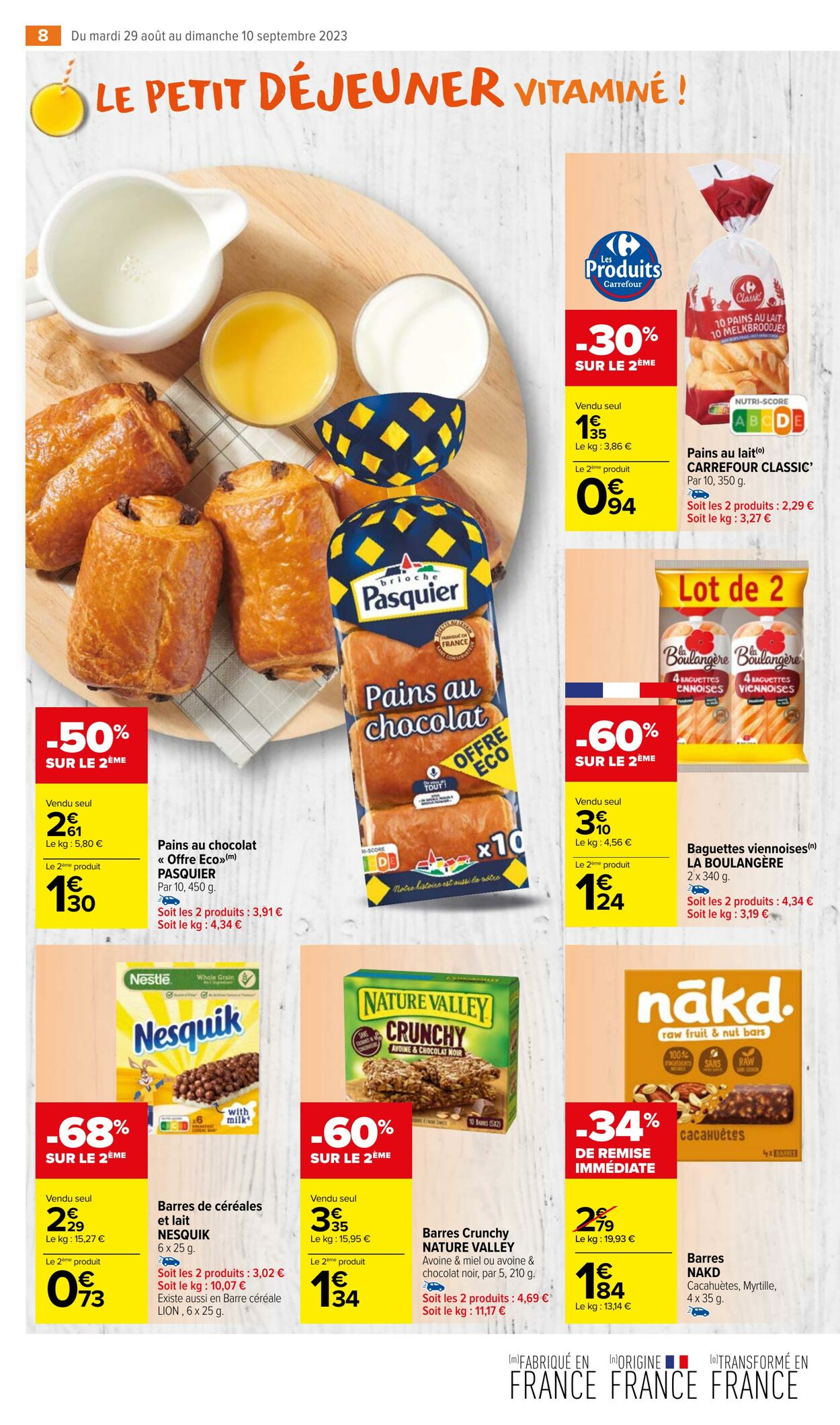 Catalogue Carrefour Market 29.08.2023 - 10.09.2023