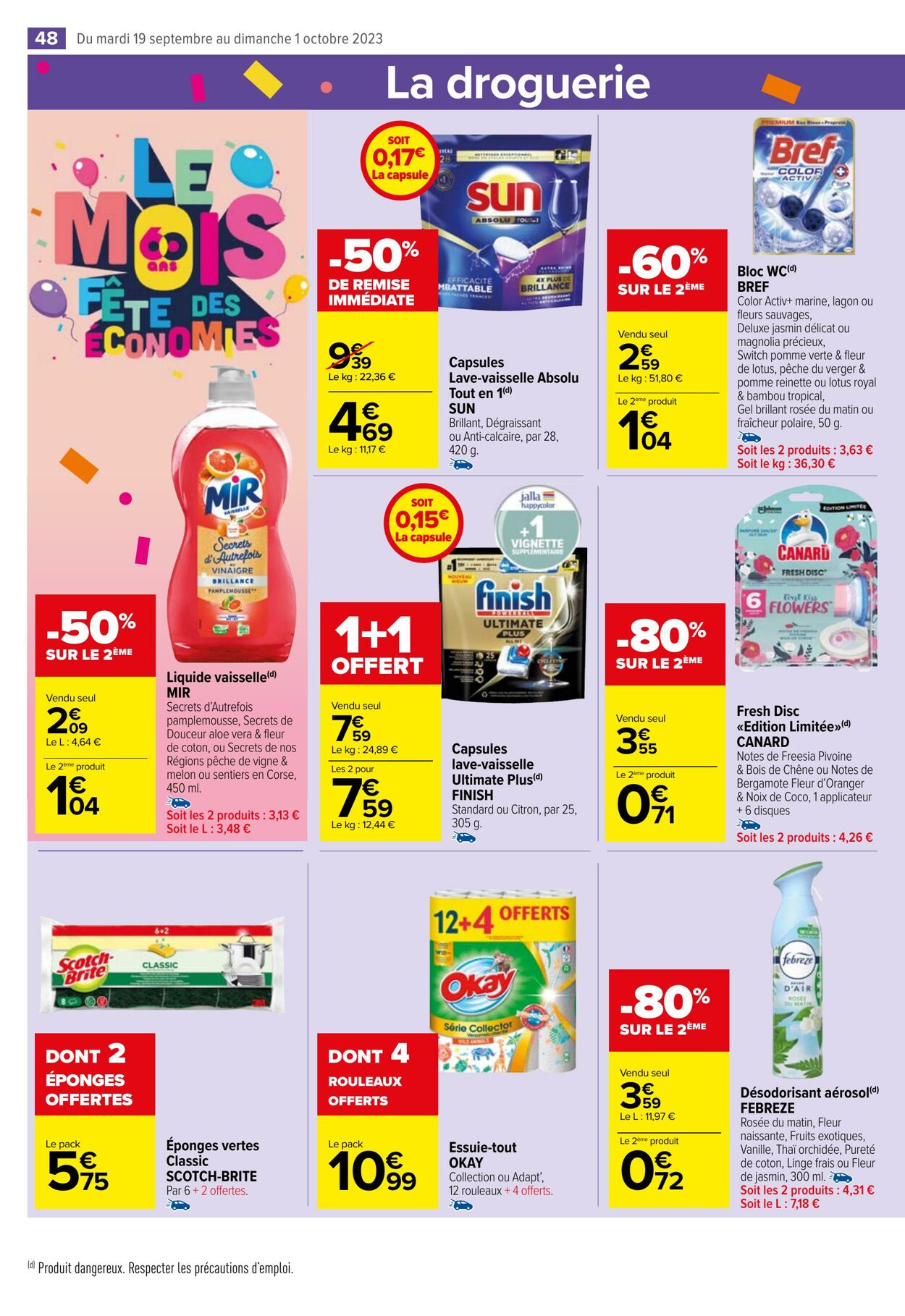 Catalogue Carrefour Market 19.09.2023 - 01.10.2023