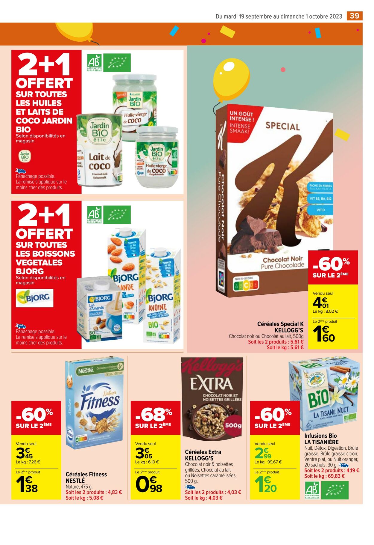 Catalogue Carrefour Market 19.09.2023 - 01.10.2023