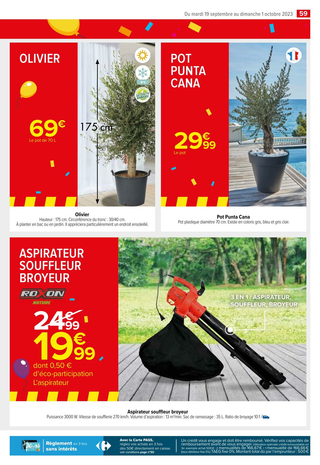 Catalogue Carrefour Market 19.09.2023 - 01.10.2023