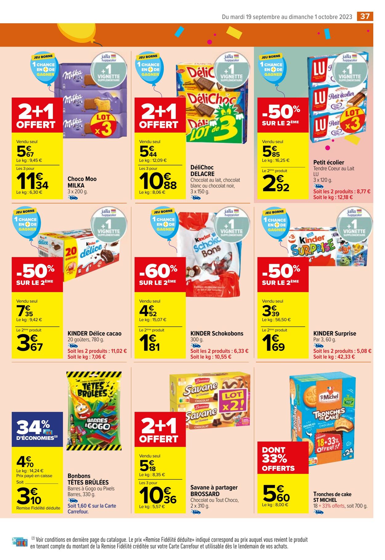 Catalogue Carrefour Market 19.09.2023 - 01.10.2023