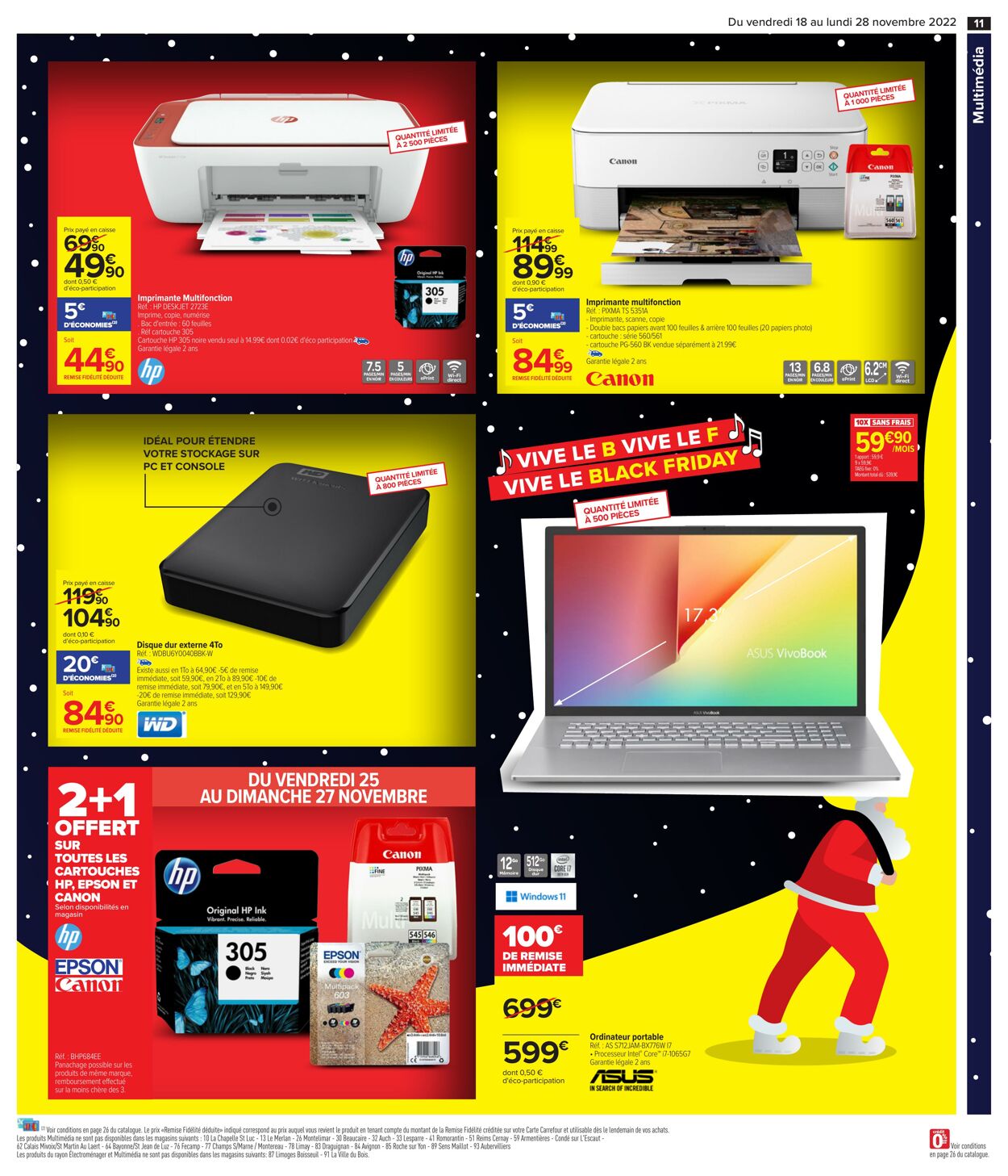 Catalogue Carrefour 18.11.2022 - 28.11.2022