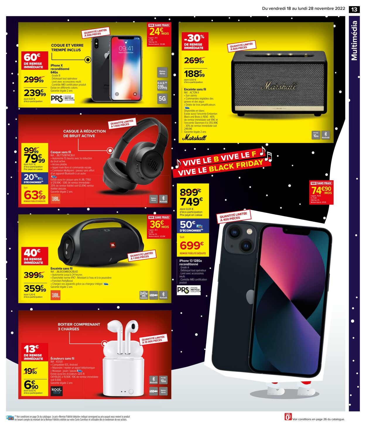 Catalogue Carrefour 18.11.2022 - 28.11.2022