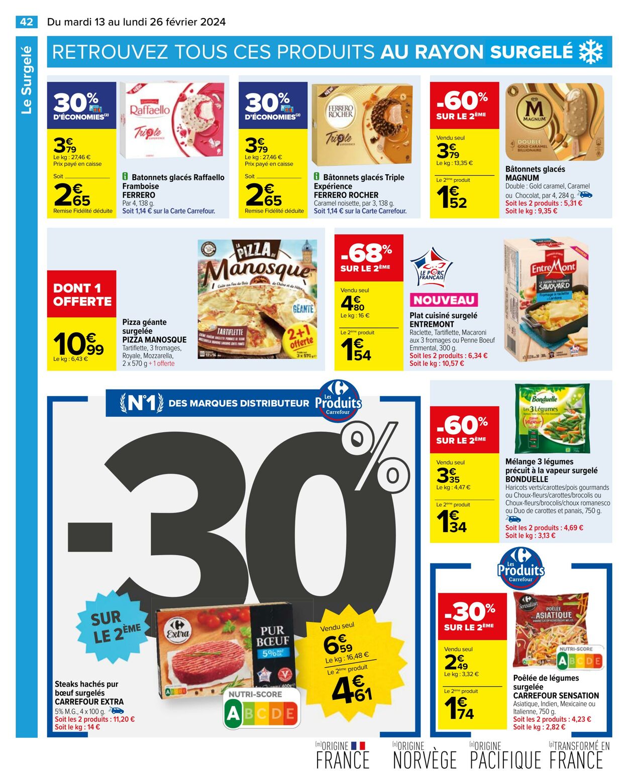 Catalogue Carrefour 13.02.2024 - 26.02.2024