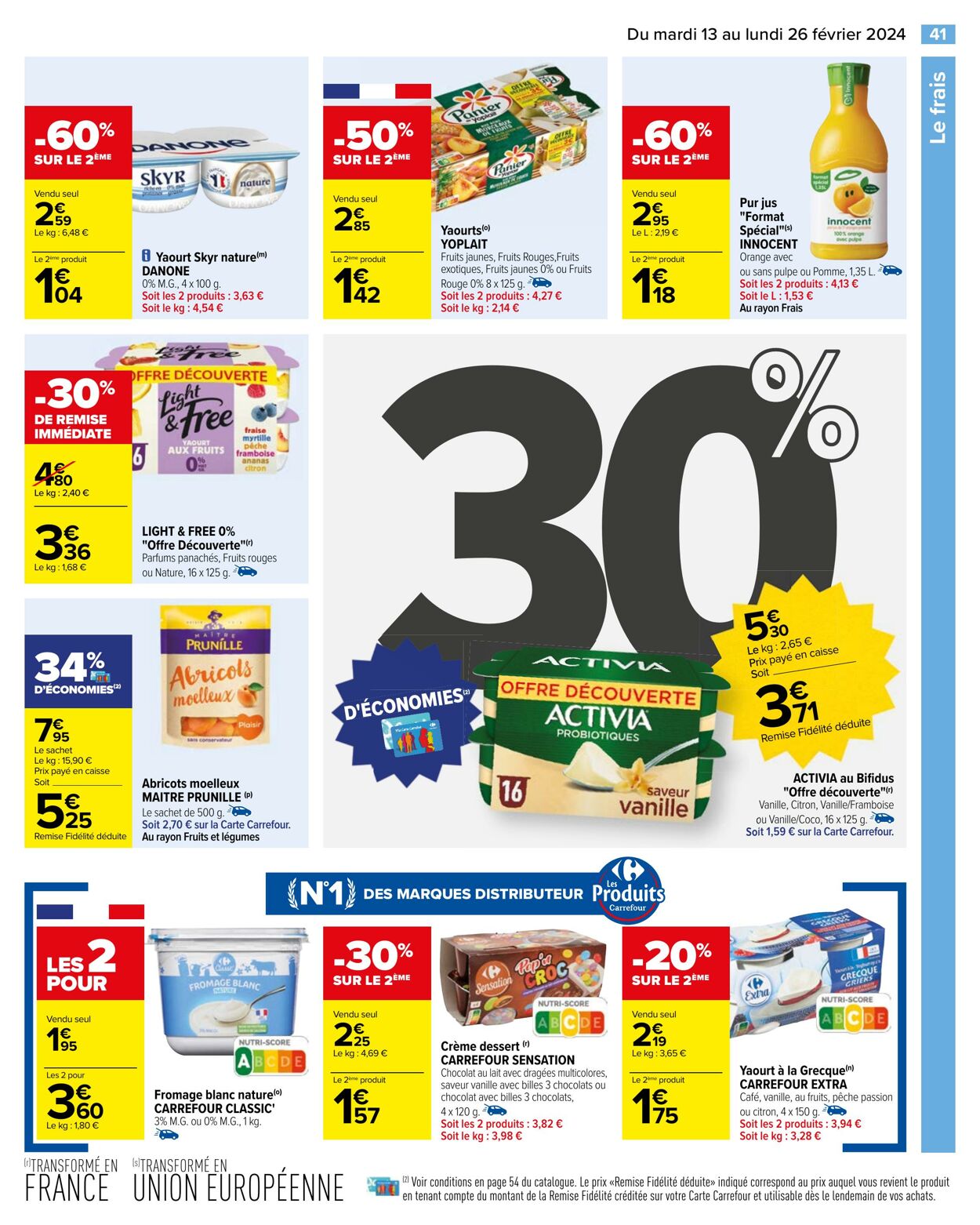 Catalogue Carrefour 13.02.2024 - 26.02.2024