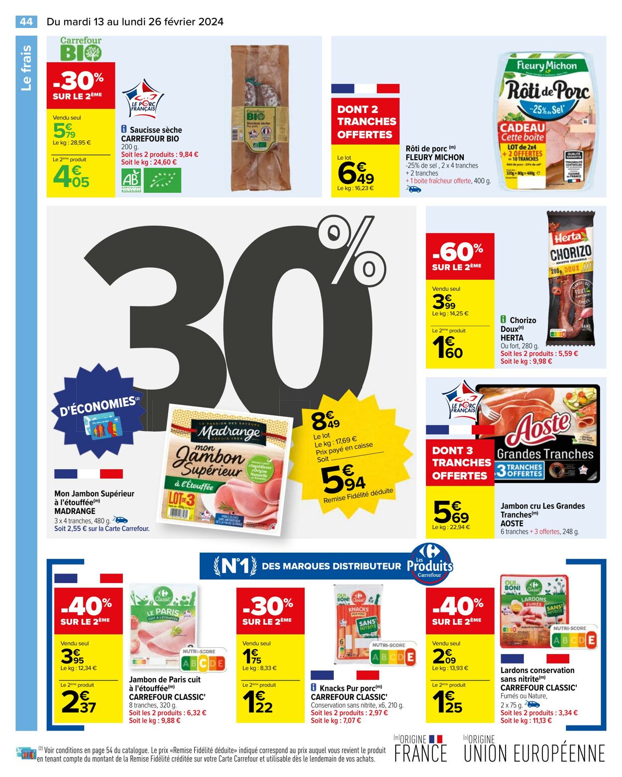 Catalogue Carrefour 13.02.2024 - 26.02.2024