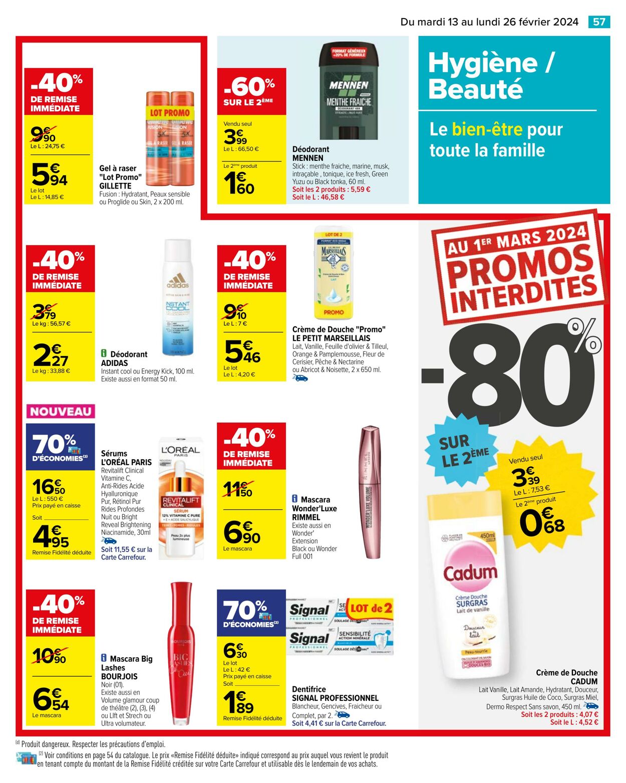 Catalogue Carrefour 13.02.2024 - 26.02.2024