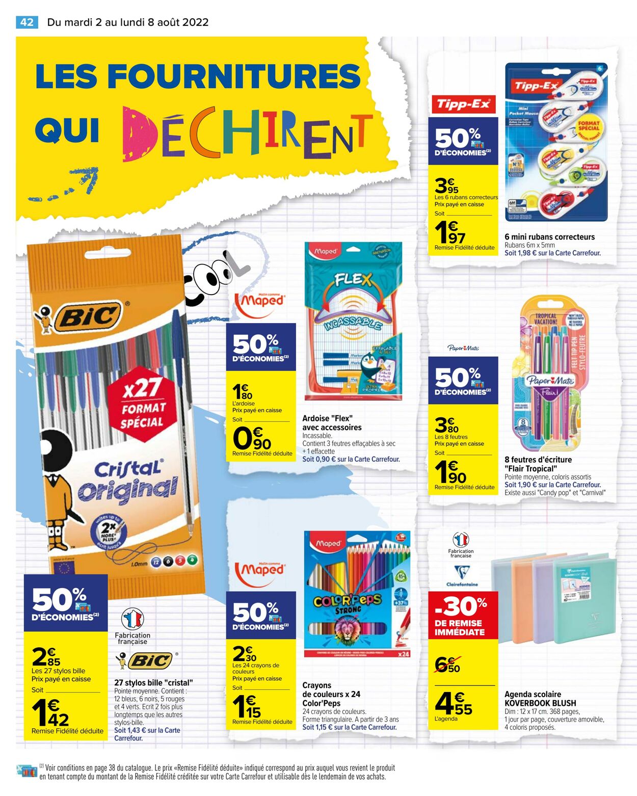 Catalogue Carrefour 02.08.2022 - 08.08.2022
