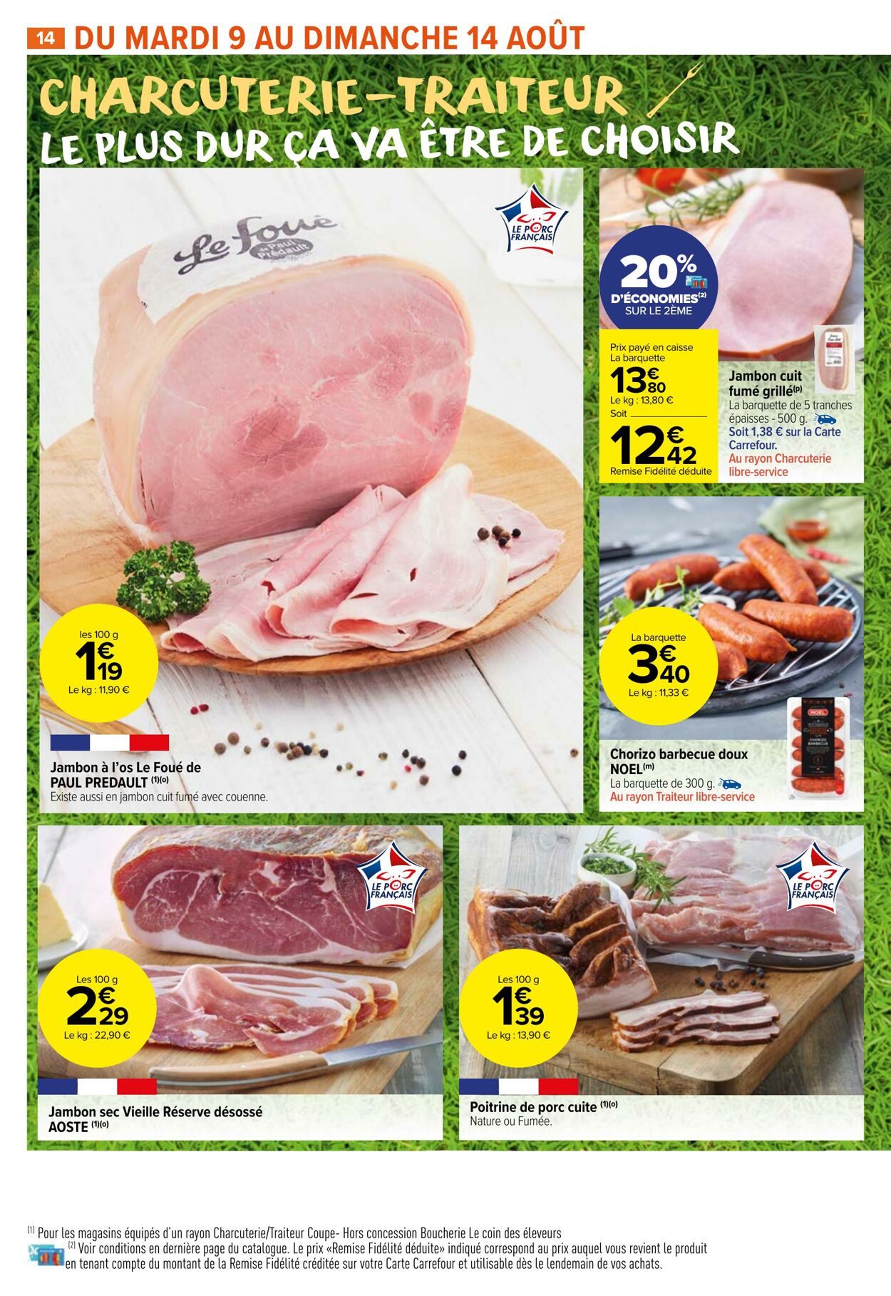 Catalogue Carrefour 09.08.2022 - 21.08.2022