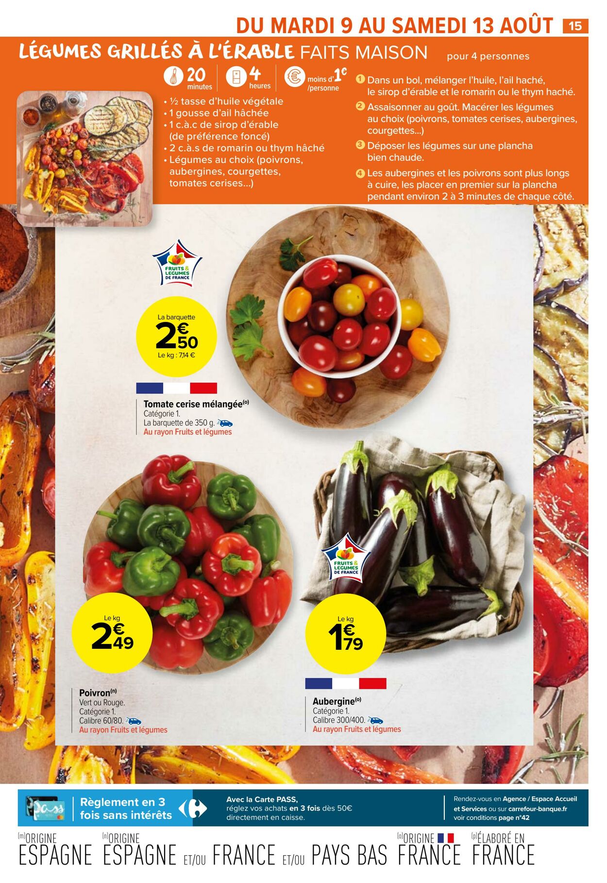 Catalogue Carrefour 09.08.2022 - 21.08.2022