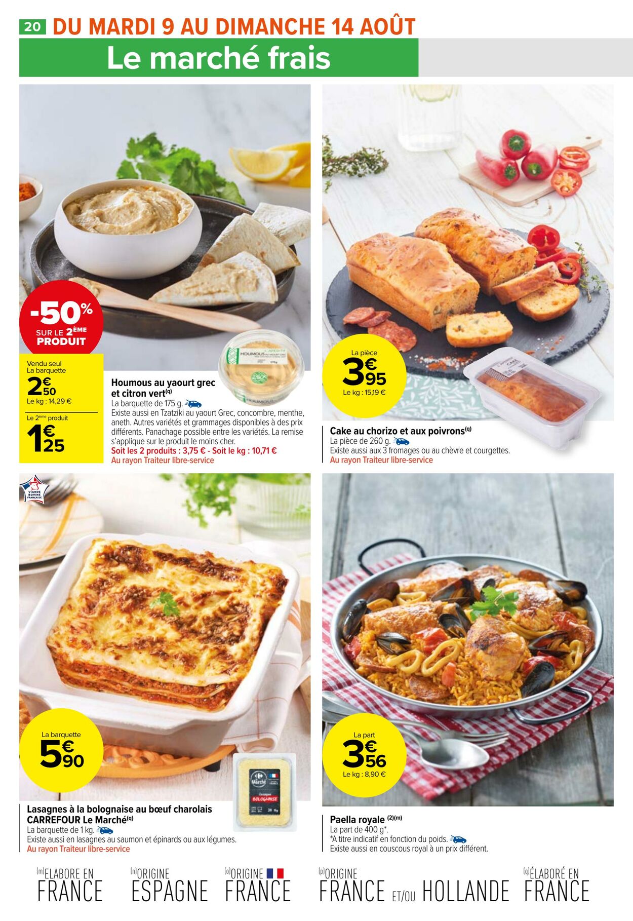 Catalogue Carrefour 09.08.2022 - 21.08.2022