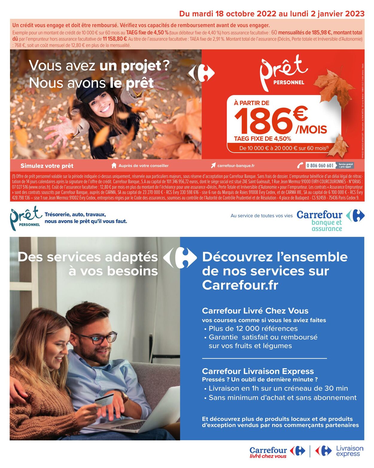 Catalogue Carrefour 22.11.2022 - 28.11.2022