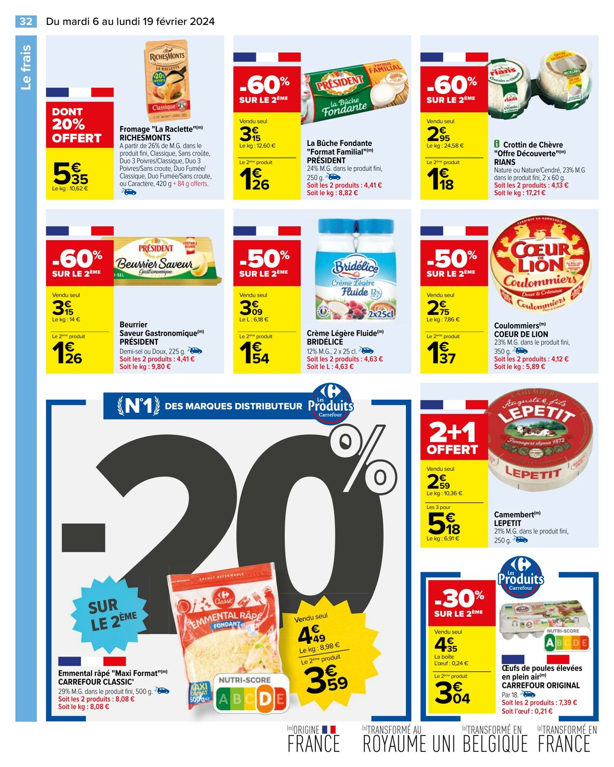 Catalogue Carrefour 06.02.2024 - 19.02.2024