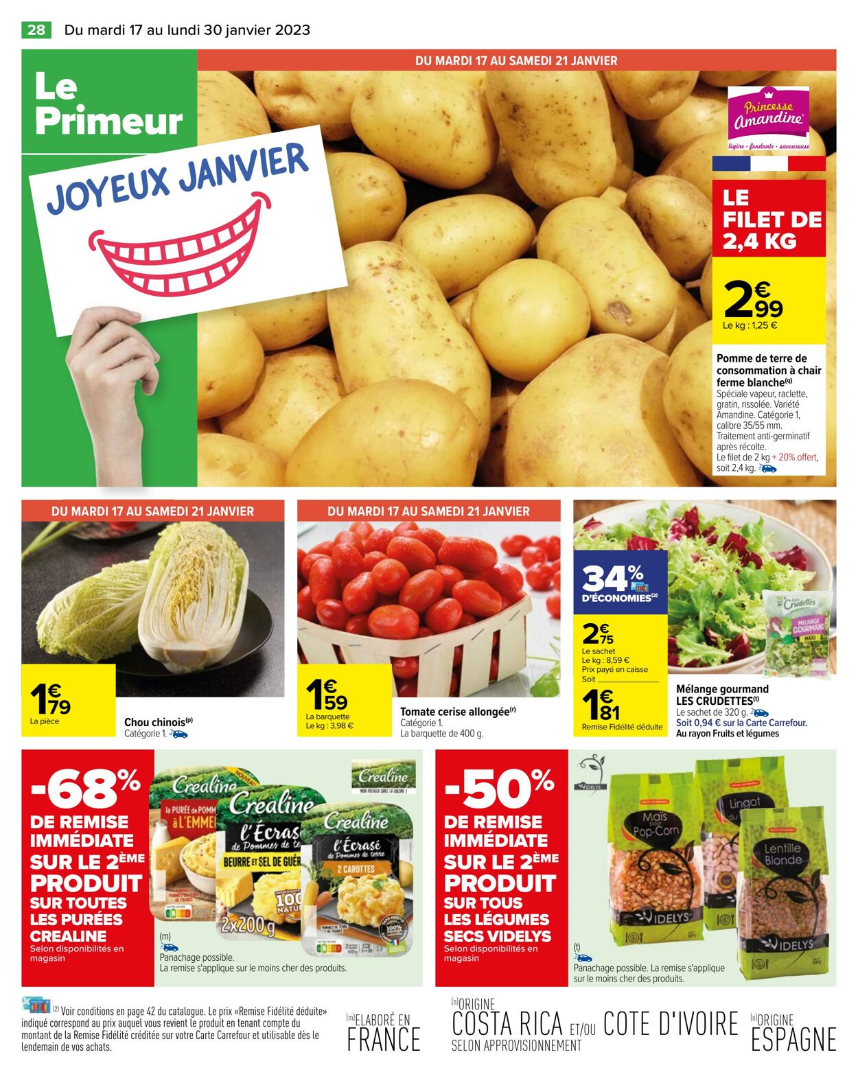 Catalogue Carrefour 17.01.2023 - 30.01.2023