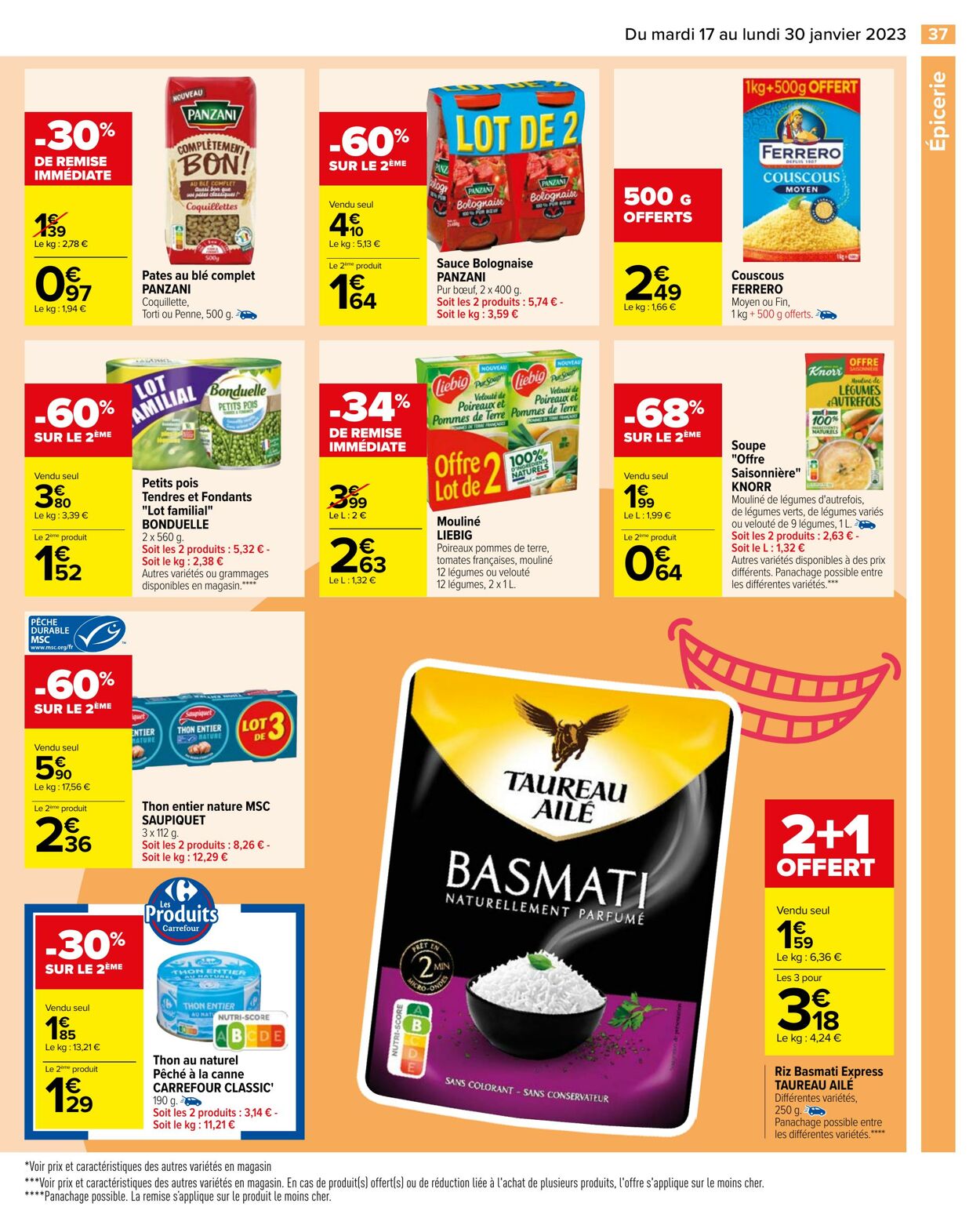 Catalogue Carrefour 17.01.2023 - 30.01.2023