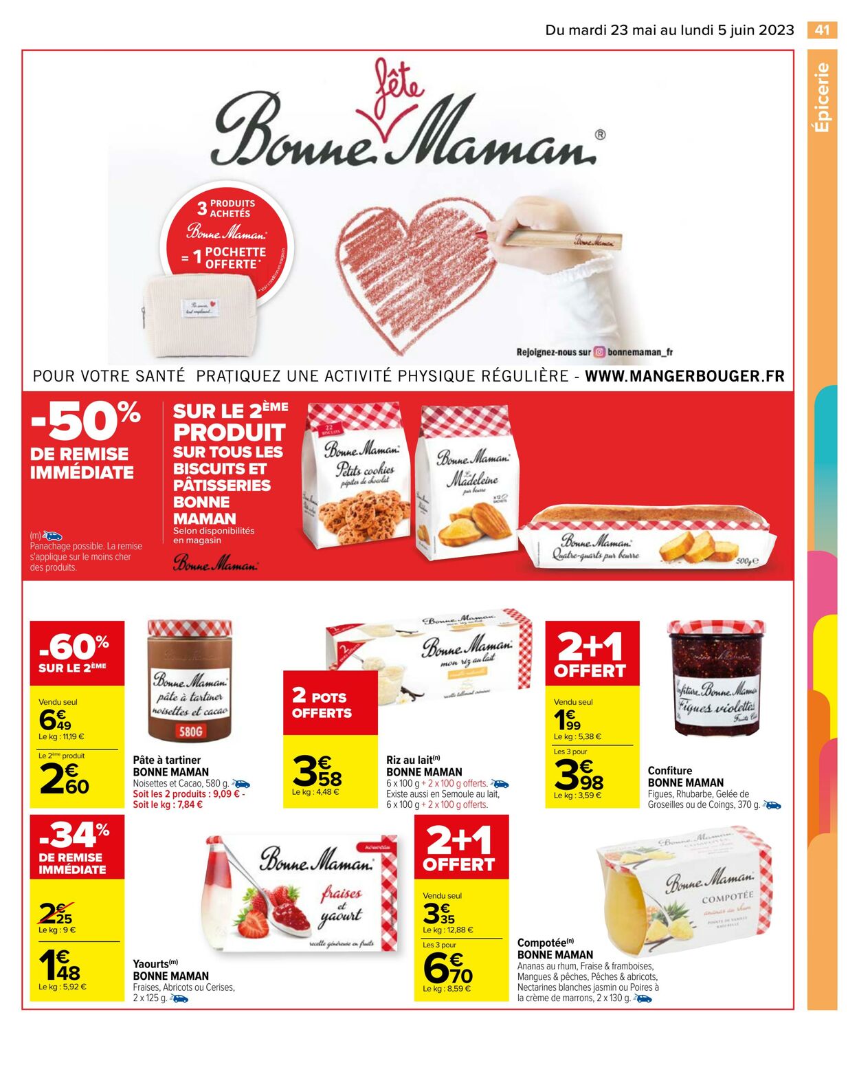 Carrefour Catalogue Promotionnel Fête Des Mères Valable à Partir Du 2305 Au 0506 Page N 