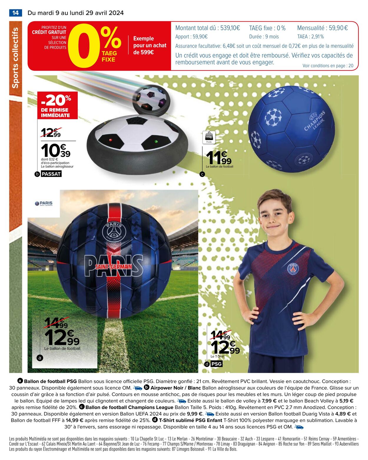 Catalogue Carrefour 09.04.2024 - 29.04.2024