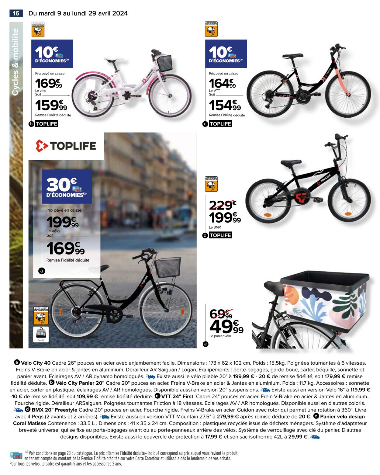 Catalogue Carrefour 09.04.2024 - 29.04.2024