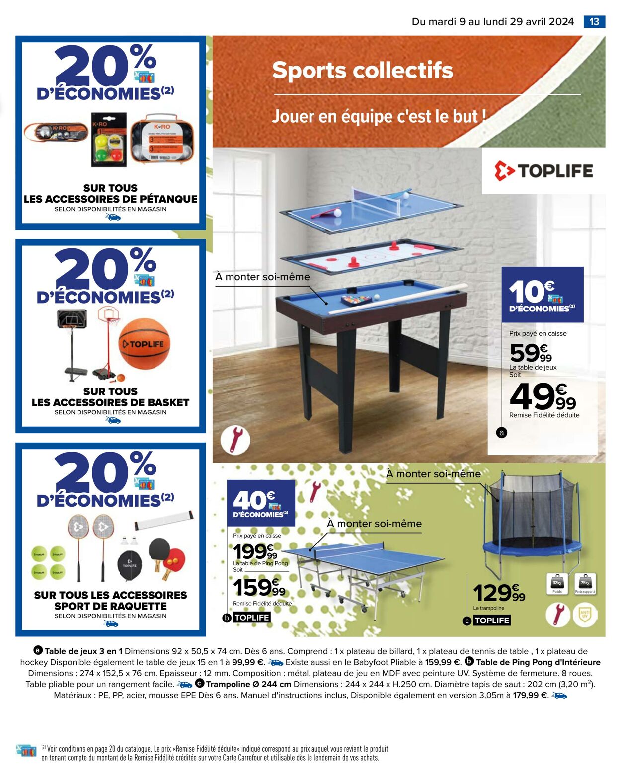 Catalogue Carrefour 09.04.2024 - 29.04.2024